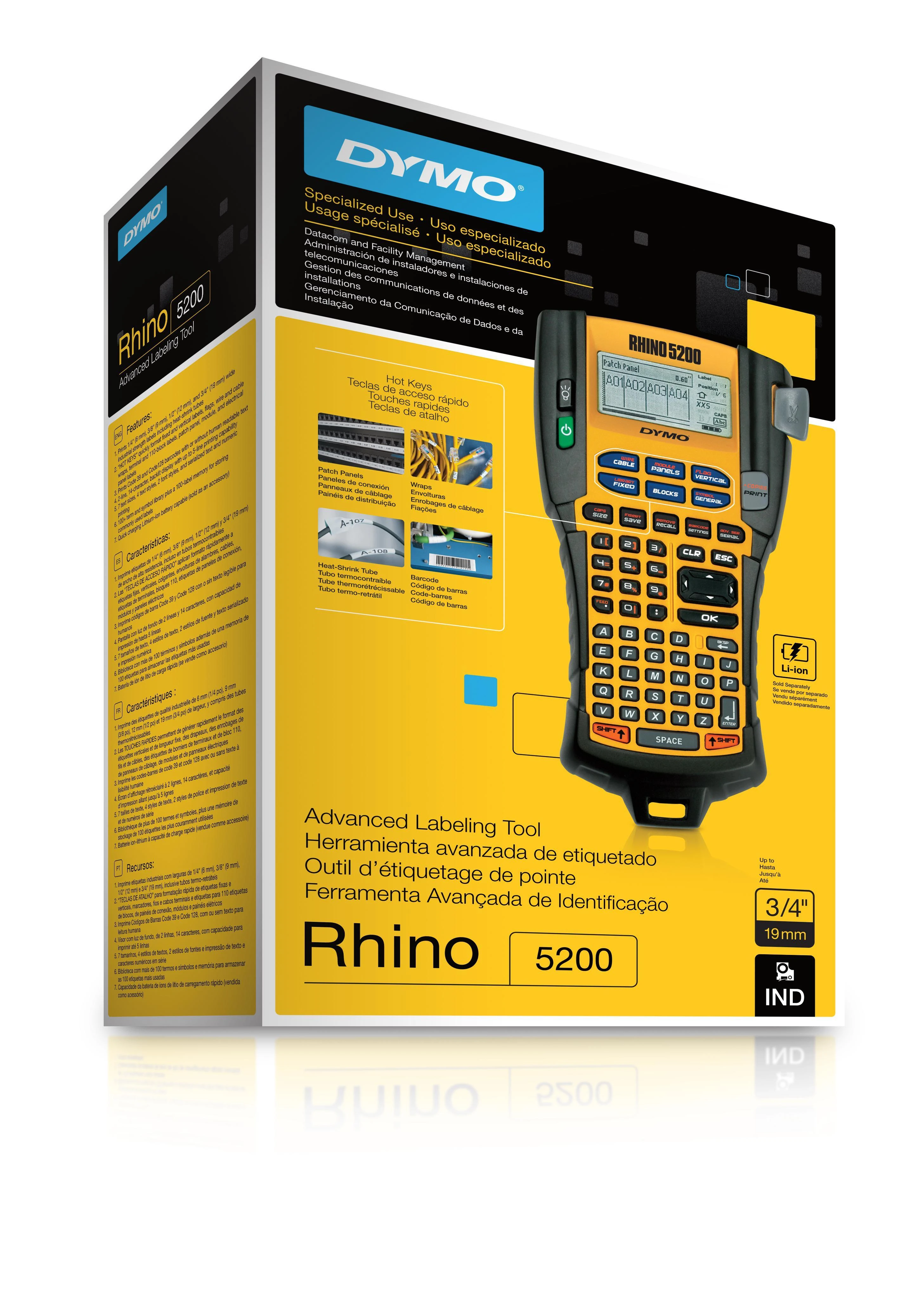Spausdintuvas DYMO Rhino Professional 5200 / S0841480