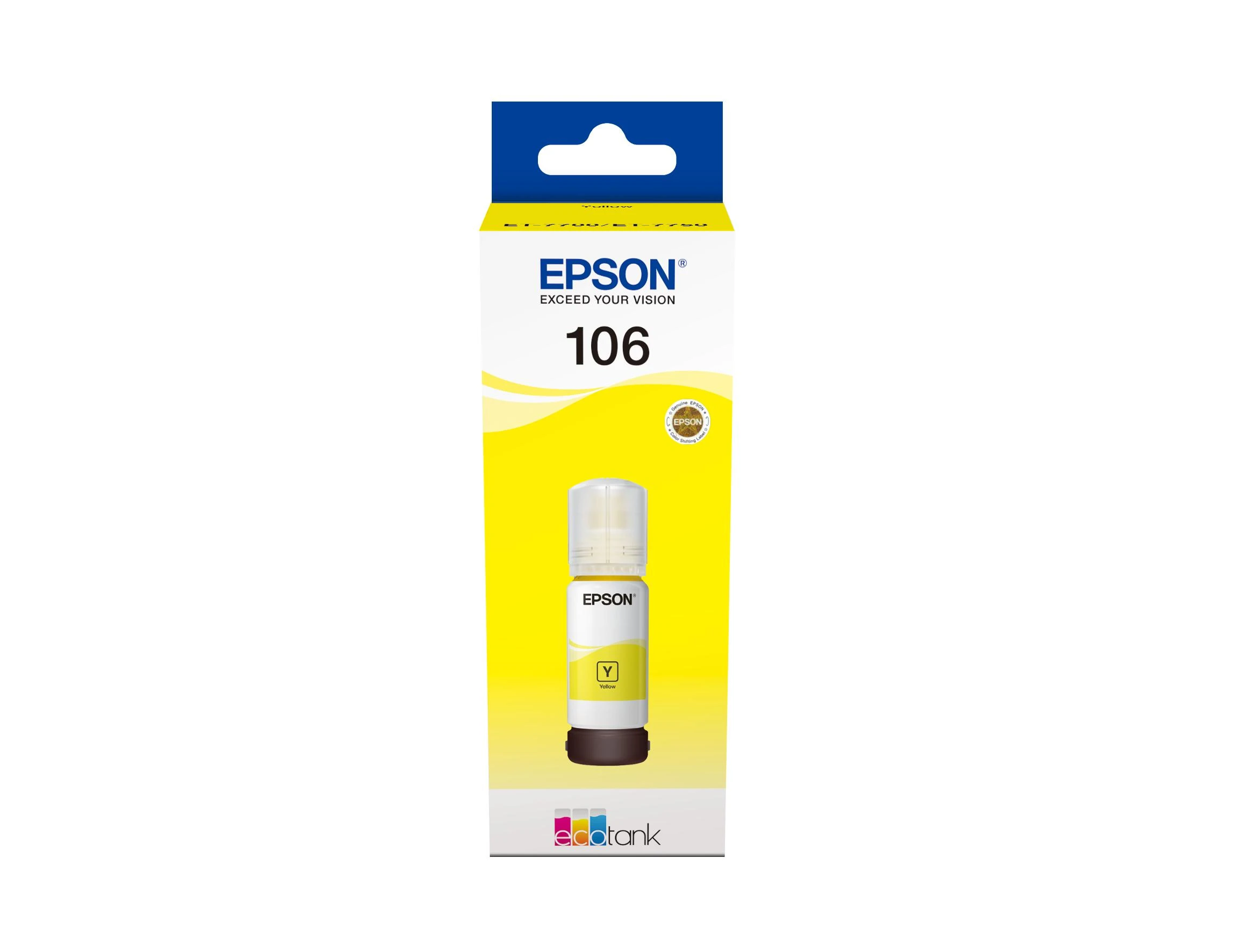 Epson Ecotank | 106 | Rašalo butelis | Geltona