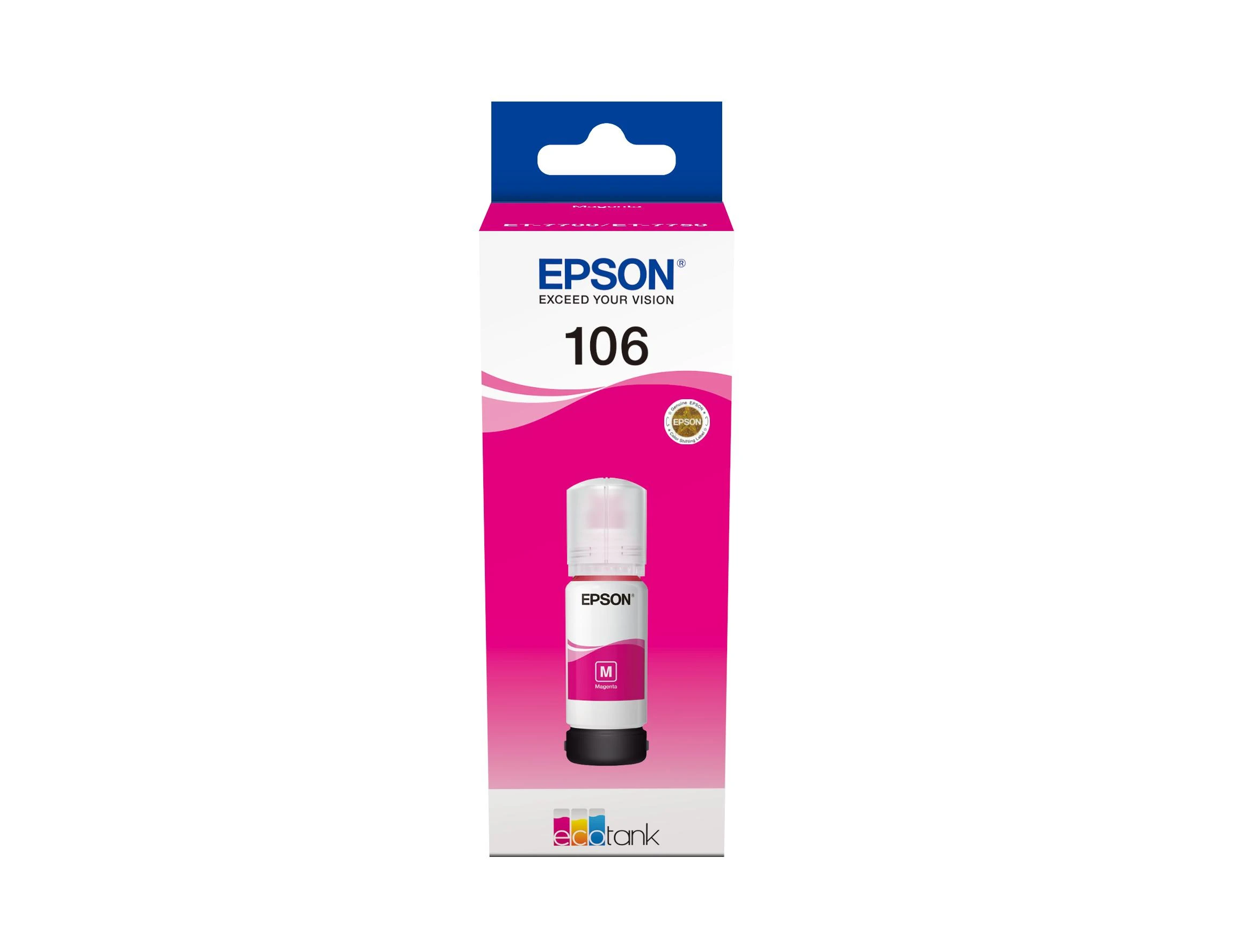 Epson Ecotank | 106 | Rašalo butelis | Magenta