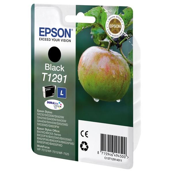 Epson T1291 ink cartridge, juodas