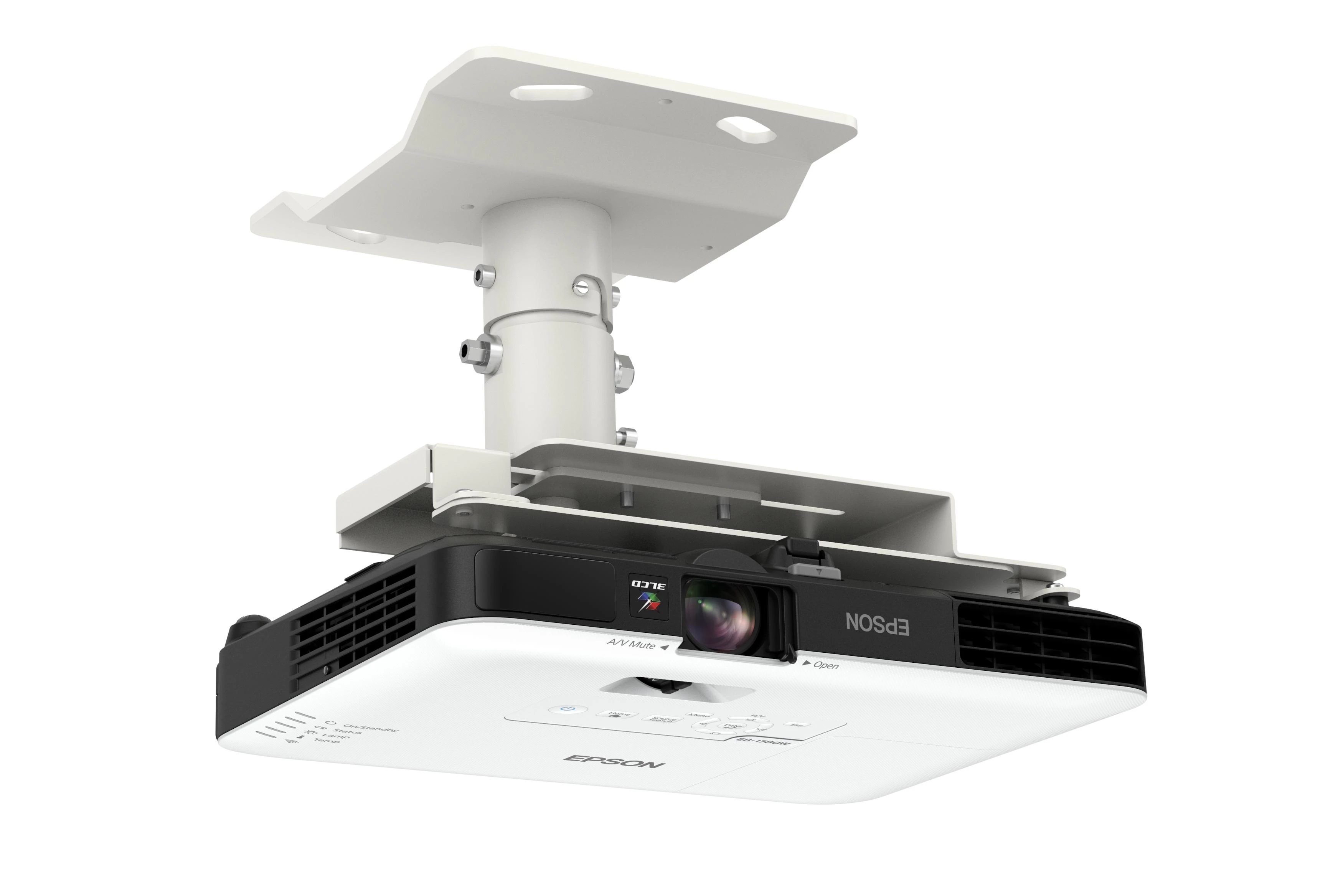 Projektorius Epson | EB-1780W | WXGA (1280x800) | 3000 ANSI lumens | Baltas | Lamp warranty 12 mėn.