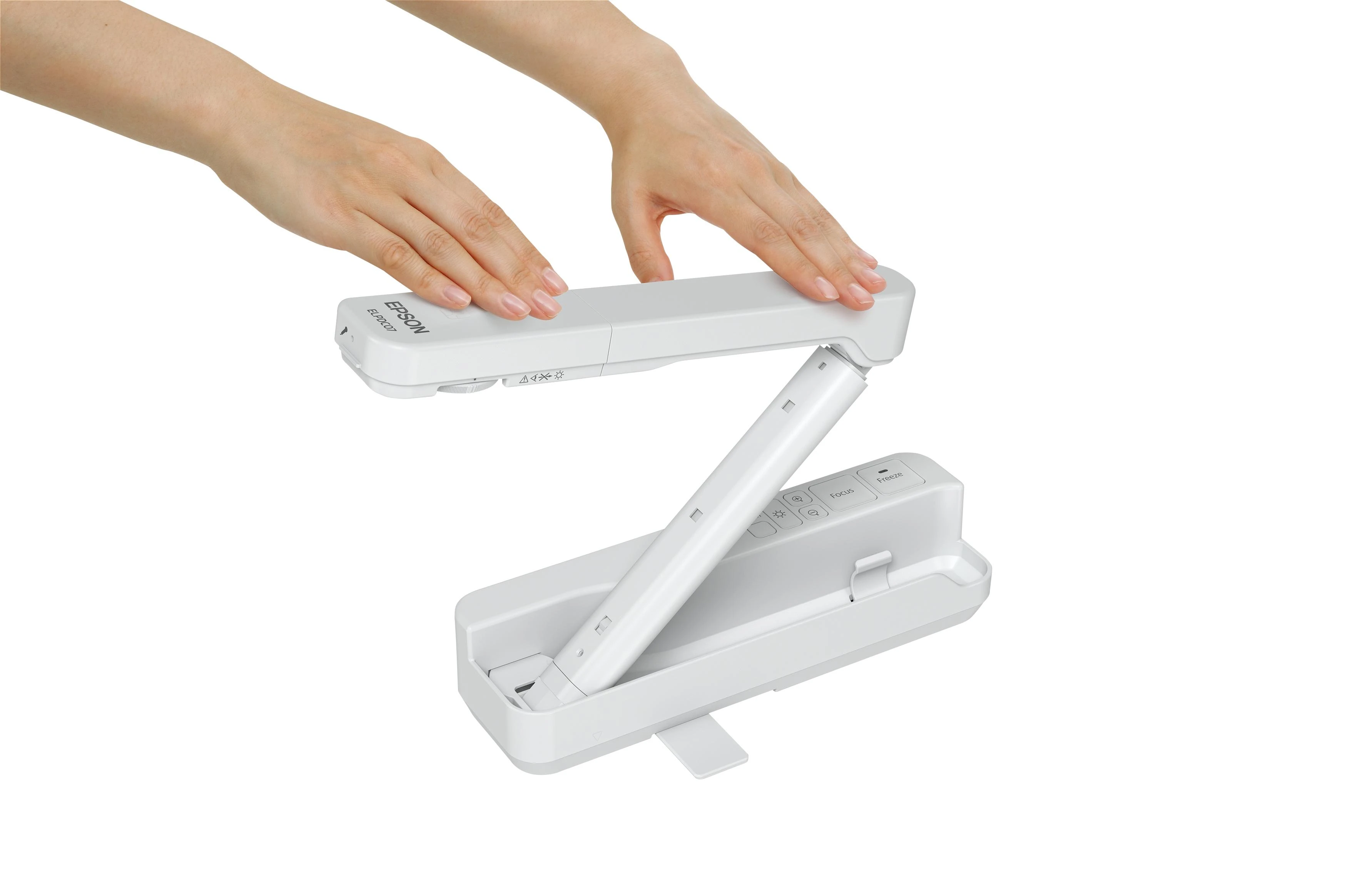 Epson ELPDC07 dokumentų kamera 25,4 / 2,7 mm (1 / 2.7") CMOS USB 2.0 Balta