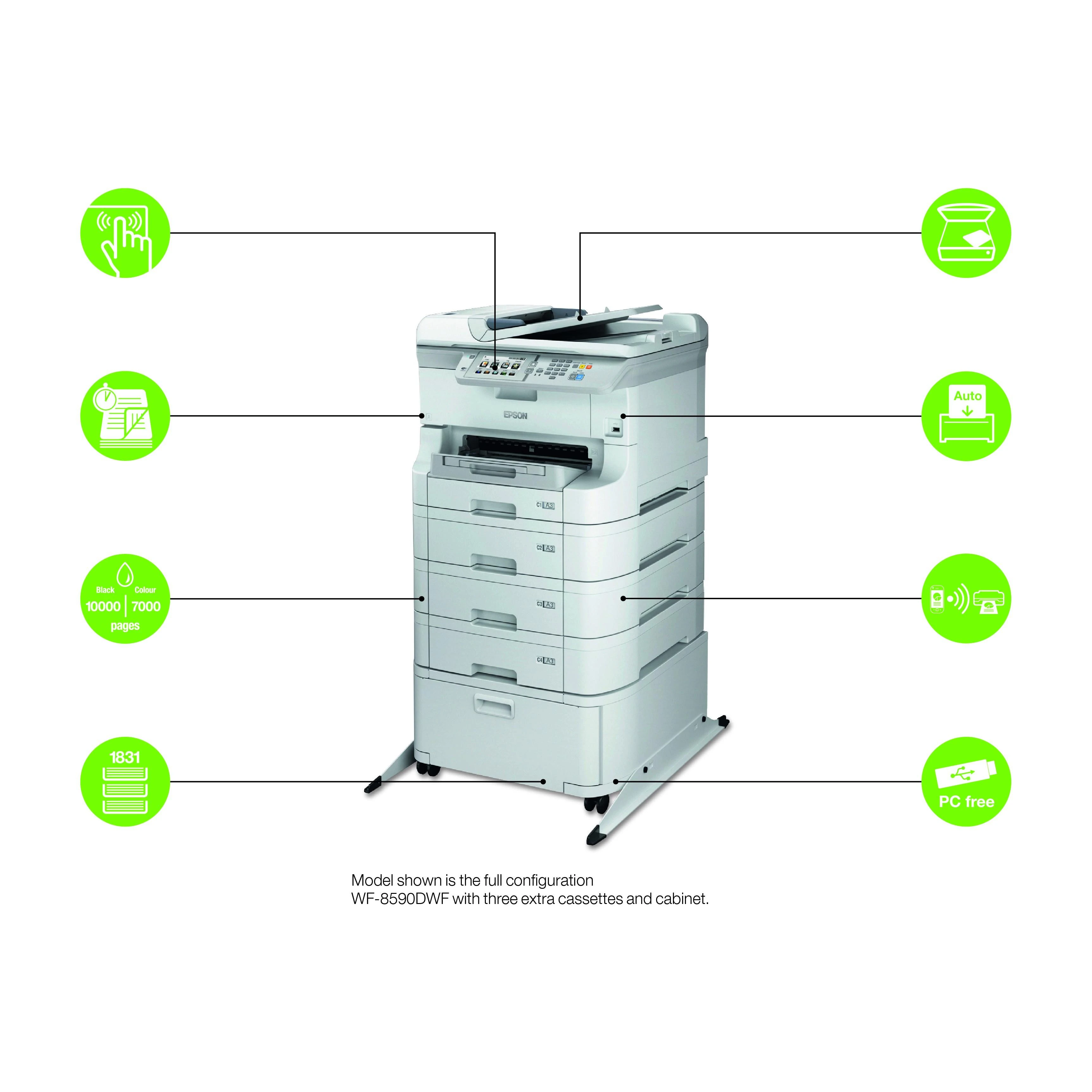 Epson C13T869340 XXL (NOT FOR SALE), purpurinė kasetė