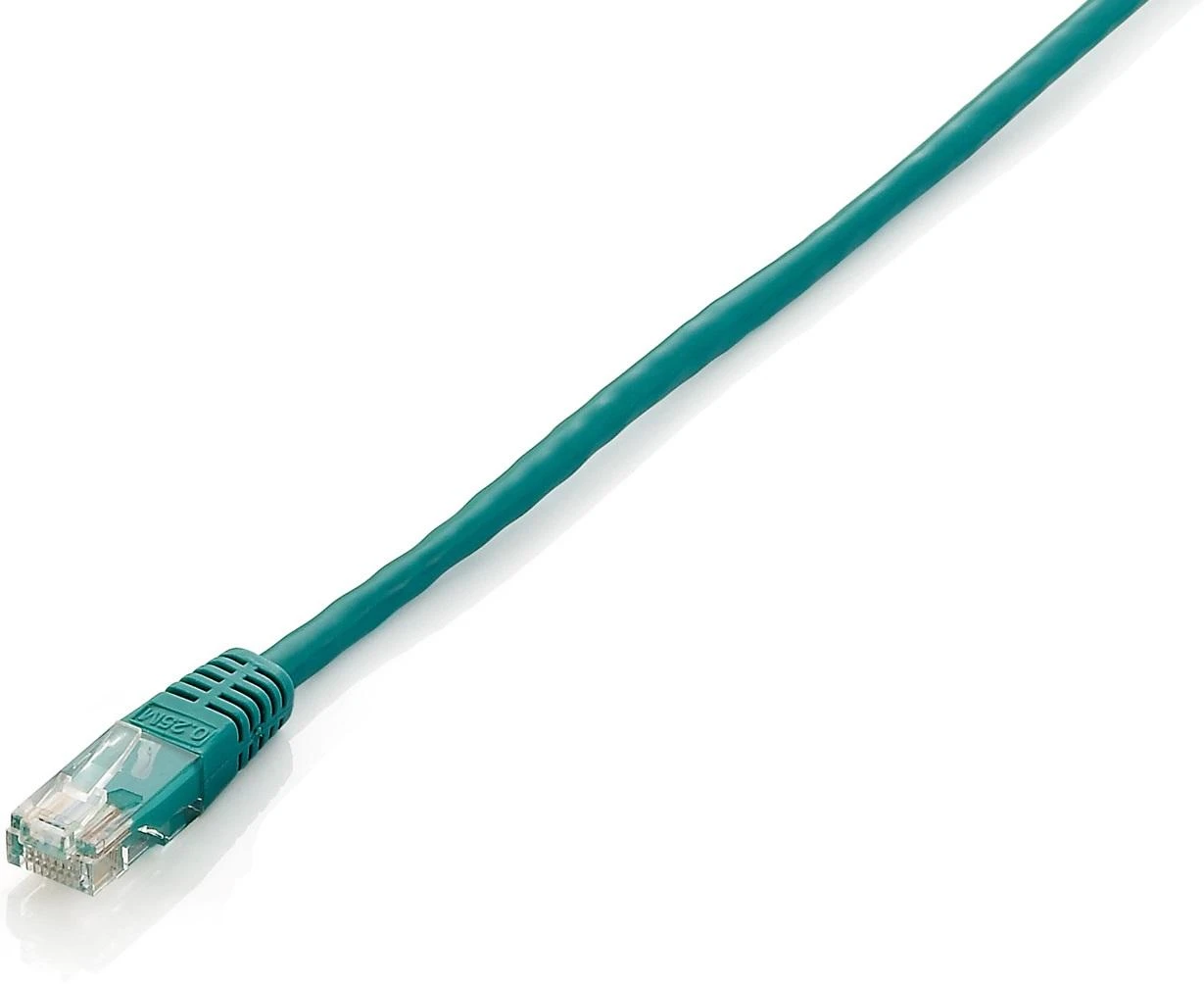 Equip 625442 tinklo kabelis 3 m Cat6 U/UTP (UTP) Žalia