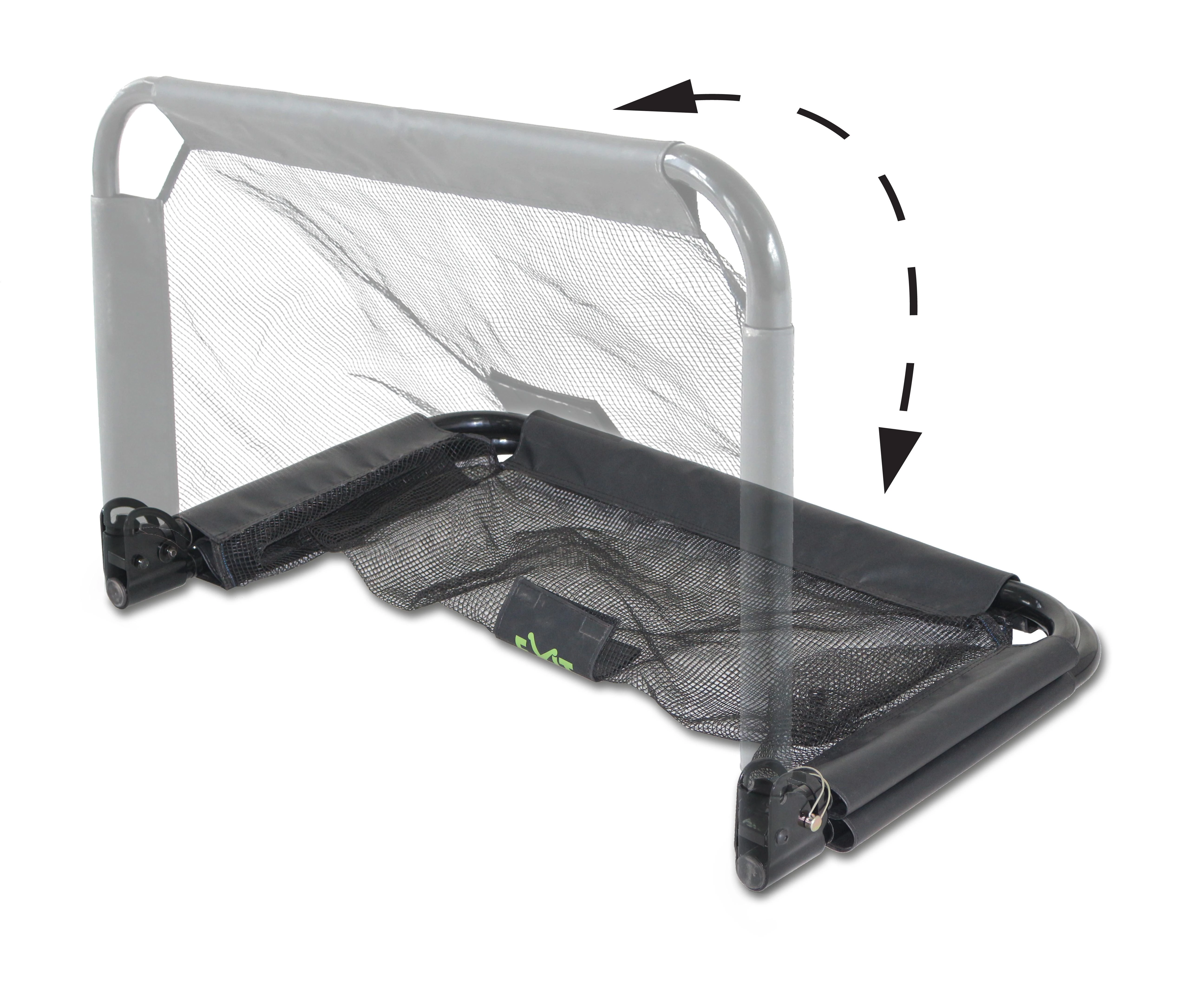 Greitai ir lengvai surenkami futbolo vartai Exit Pico 90x60cm (2vnt.)