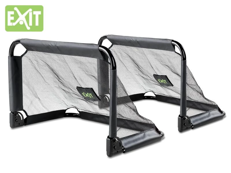 Greitai ir lengvai surenkami futbolo vartai Exit Pico 90x60cm (2vnt.)