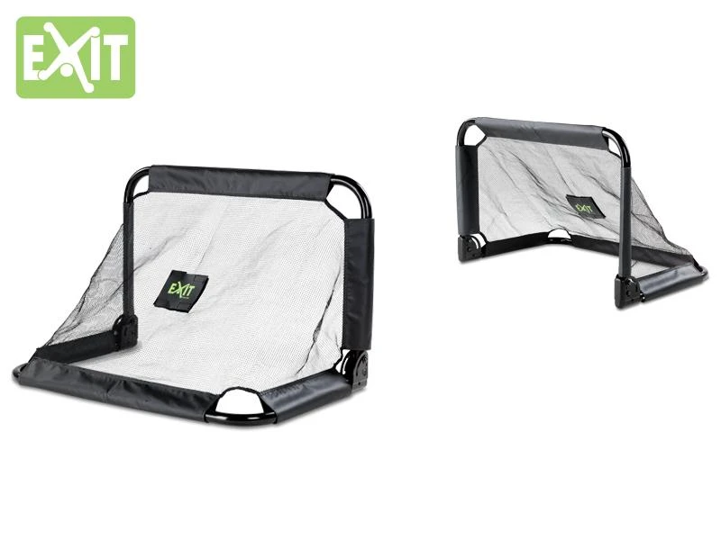 Greitai ir lengvai surenkami futbolo vartai Exit Pico 90x60cm (2vnt.)