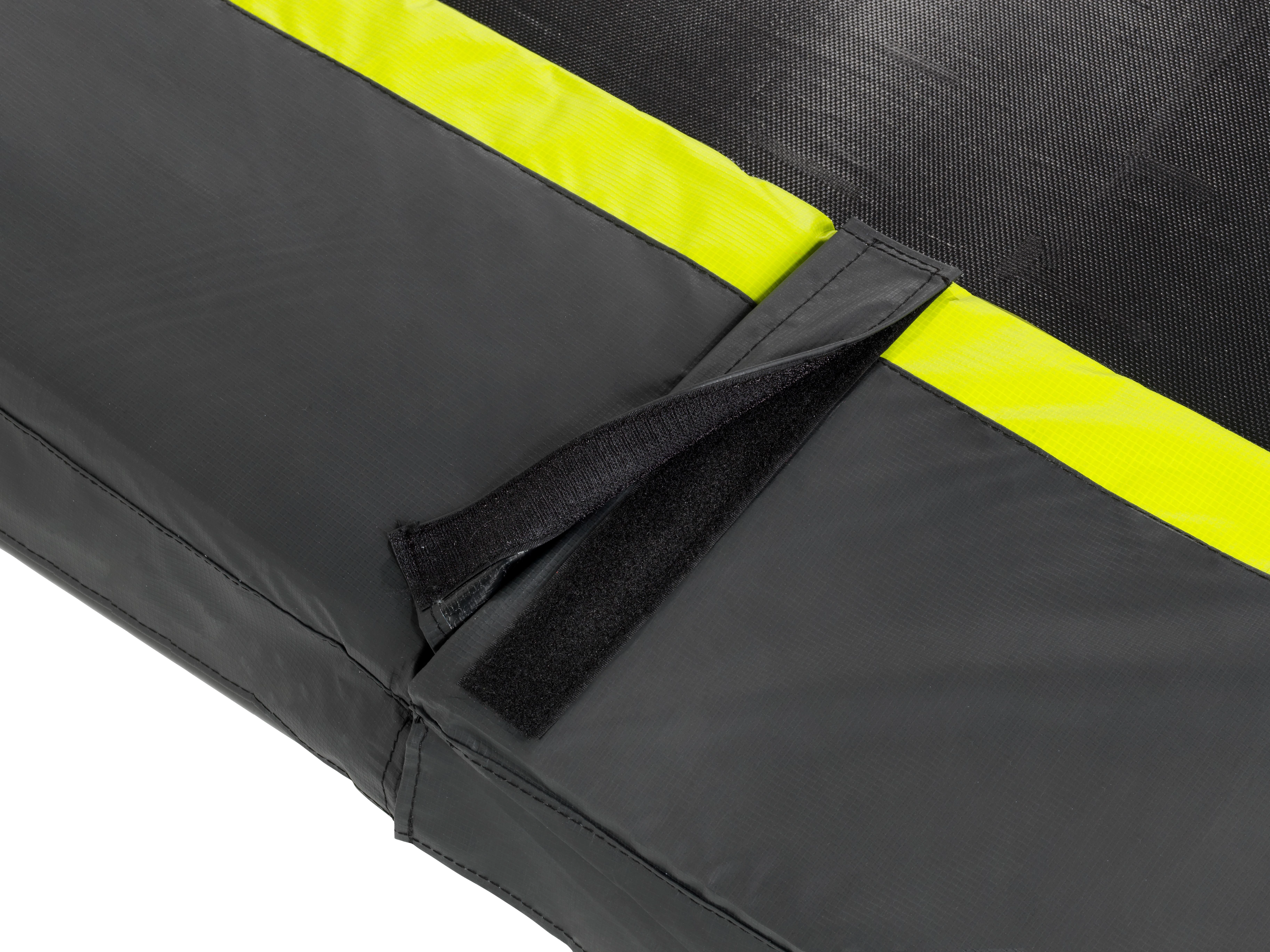 EXIT Silhouette trampoline ø427cm - juodas Lauke Turas Spyruoklė Ant žemės pastatomas batutas