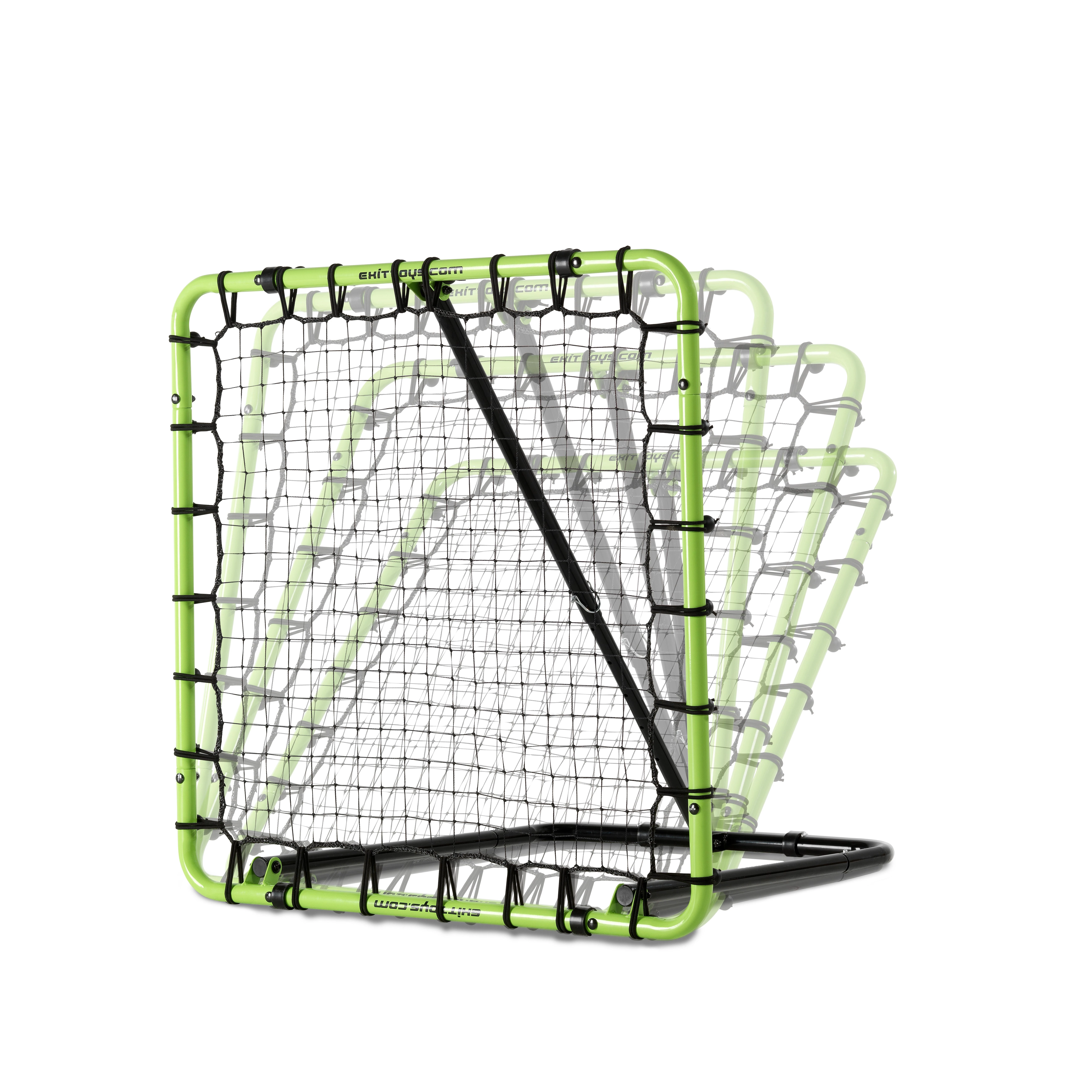 EXIT Temp multisport rebounder 100x100cm - žalias/juodas Kelių padėčių atmušantys vartai