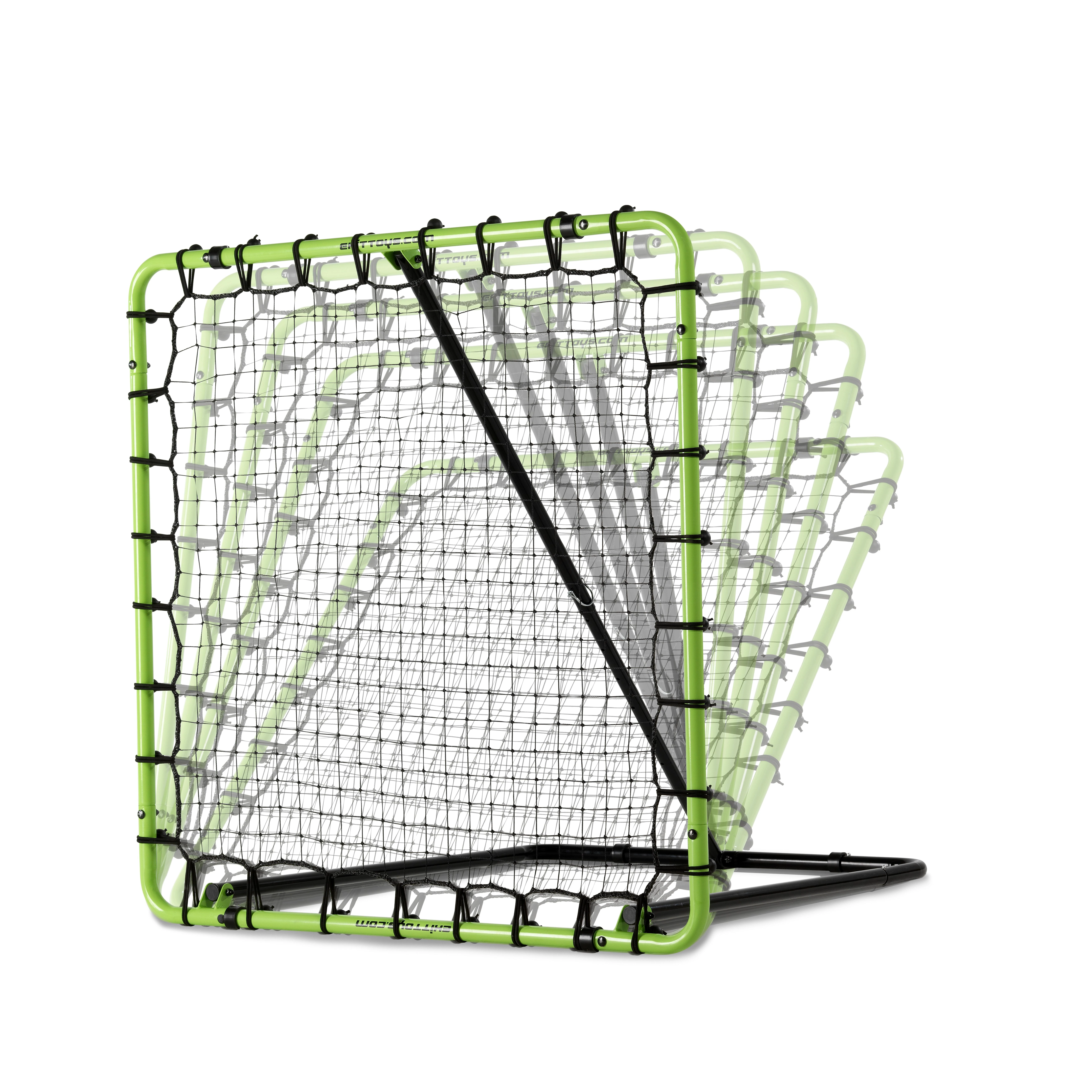 EXIT Temp multisport rebounder 120x12cm - žalias/juodas Kelių padėčių atmušantys vartai