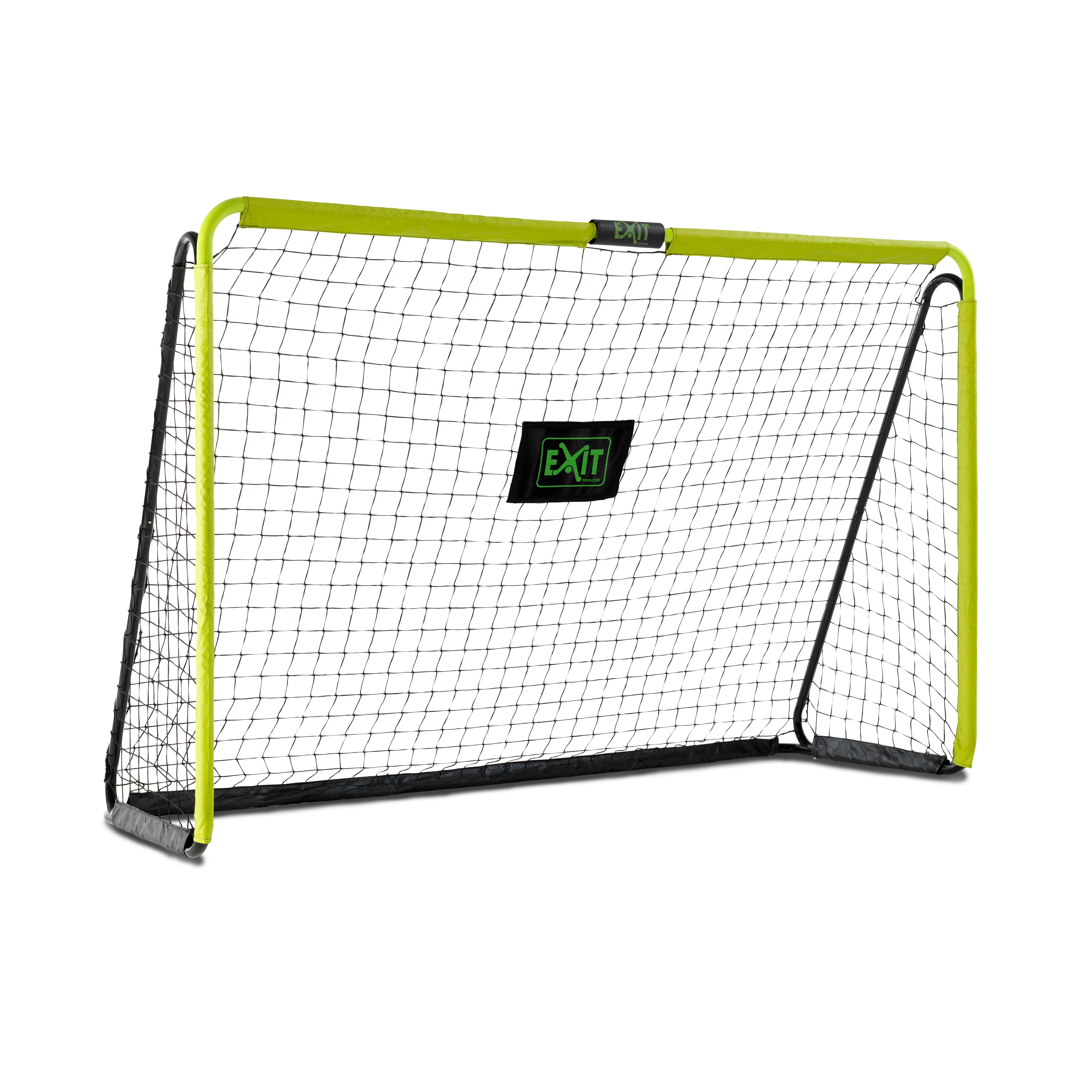 EXIT Tempo plieno futbolo vartai 240x160cm - žalias/juodas Vaikai Laisvai stovintis