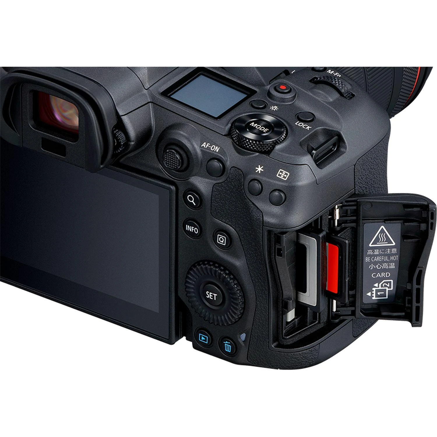 Canon EOS R5 MILC korpusas 45 MP CMOS 8192 x 5464 pikseliai Juoda