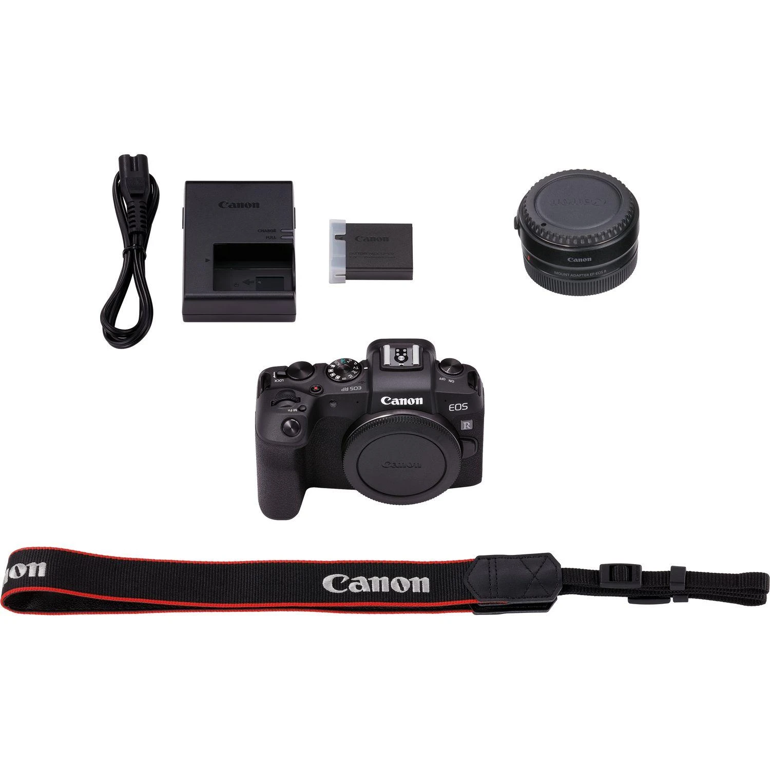 Canon hibridinis fotoaparatas EOS RP korpusas + MT adapteris Megapikselis 26,2 MP, ISO 50-102400, Ekrano įstrižainė 3,0 ", Wi-Fi, Nustatymas ant objektyvo; Pridedamas fokusavimas, CMOS, Juodas