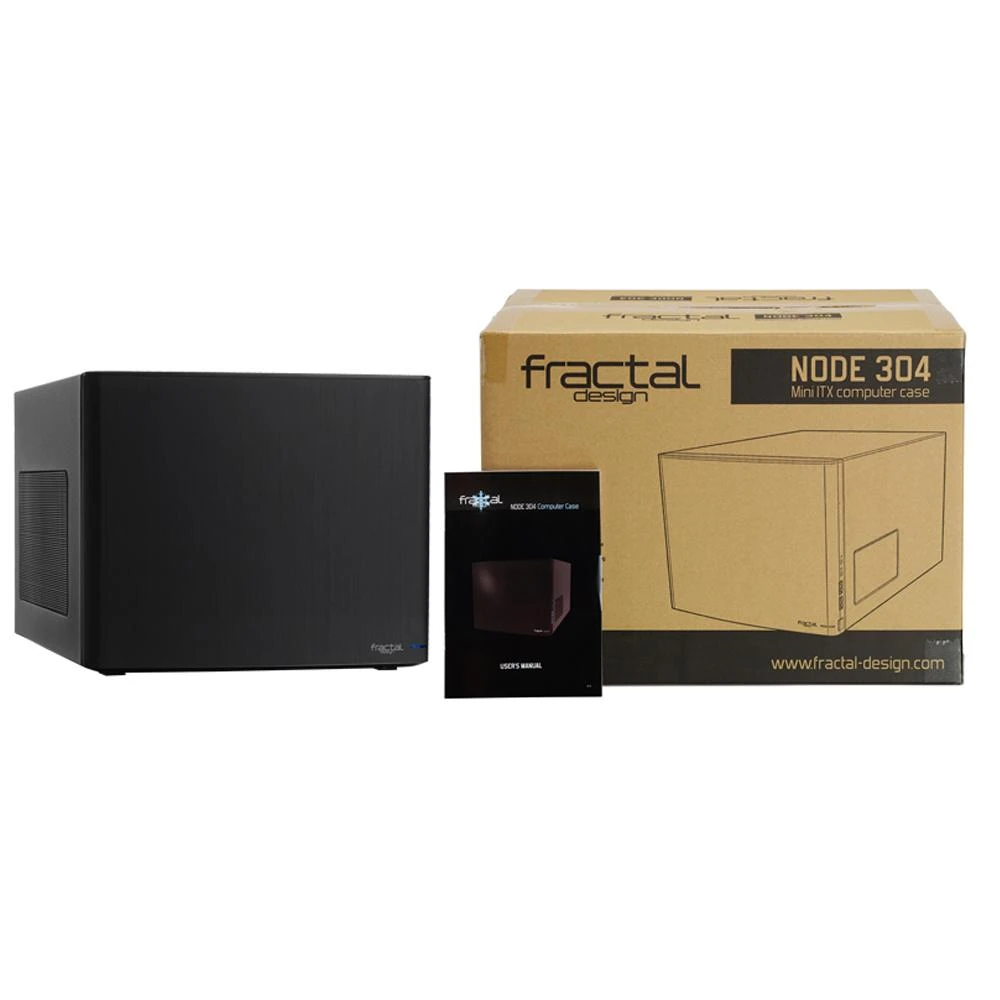 „Fractal Design“ | „NODE 304“ | 2 – USB 3.0 (pridedamas vidinis 3.0–2.0 adapteris) 1 – 3,5 mm garso įvestis (mikrofonas) 1 – 3,5 mm garso išvestis (ausinės) Maitinimo mygtukas su LED indikatoriumi HDD LED | Juodas