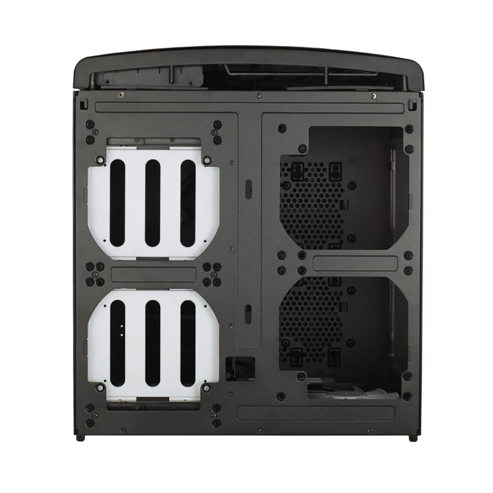 Kompiuterio korpusas Fractal Design | NODE 804 | Side window | 2 - USB 3.0Audio in/outPower button with LED (baltas)HDD activity LED (baltas) | Juodas | Micro ATX