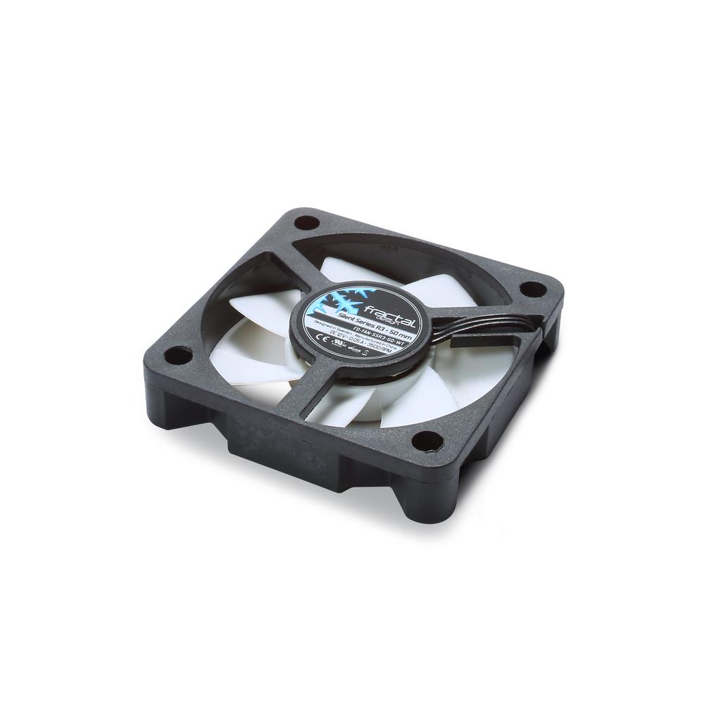 Fractal Design Silent Series R3 50mm Kompiuterio korpusui Ventiliatorius 5 cm Juoda, Balta