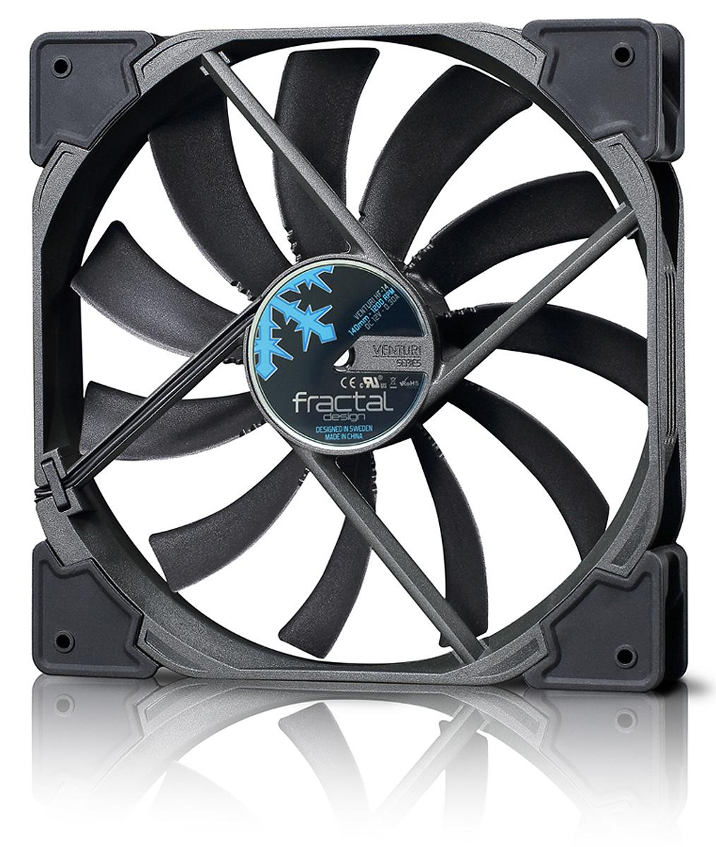 Fractal Design | FD-FAN-VENT-HF14-BK | Juodas, Pilkas | Fan