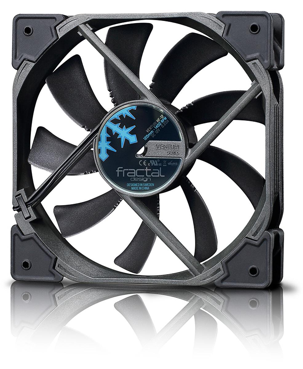Fractal Design | Venturi HP-14 PWM | Juodas, Pilkas | Fan