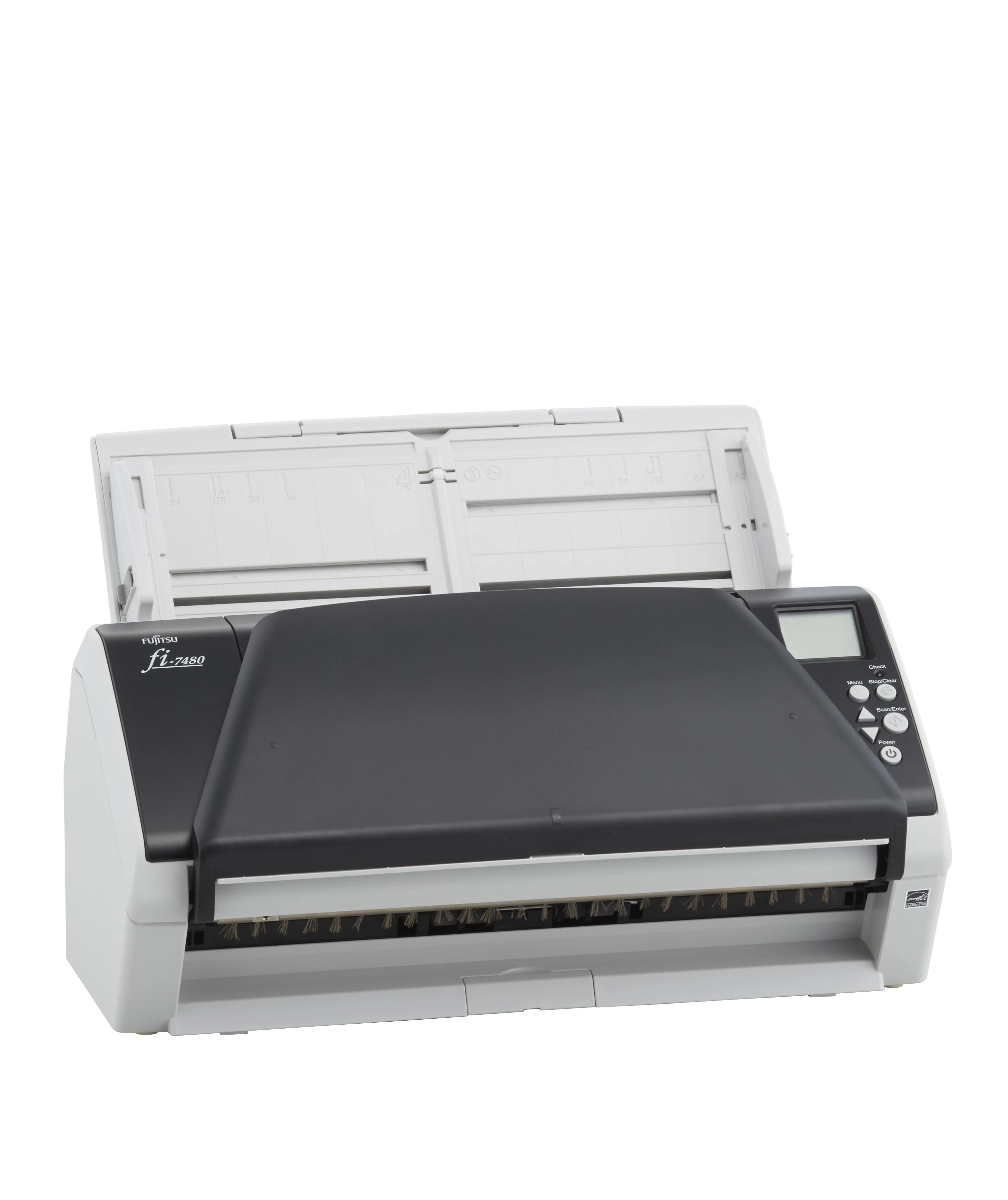 Fujitsu fi-7480 600 x 600 DPI ADF skeneris Pilka, Balta A3