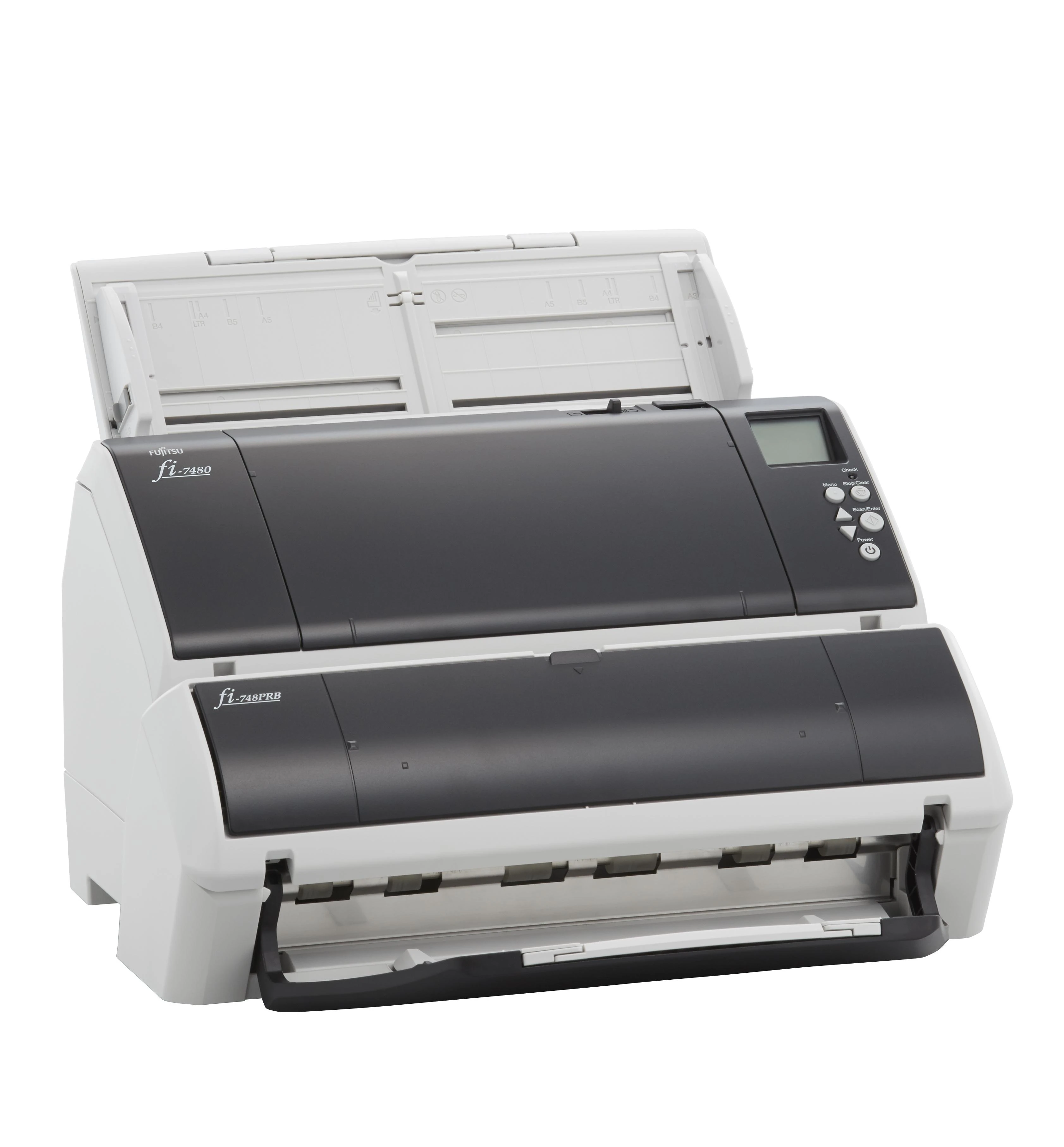 Fujitsu fi-7480 600 x 600 DPI ADF skeneris Pilka, Balta A3
