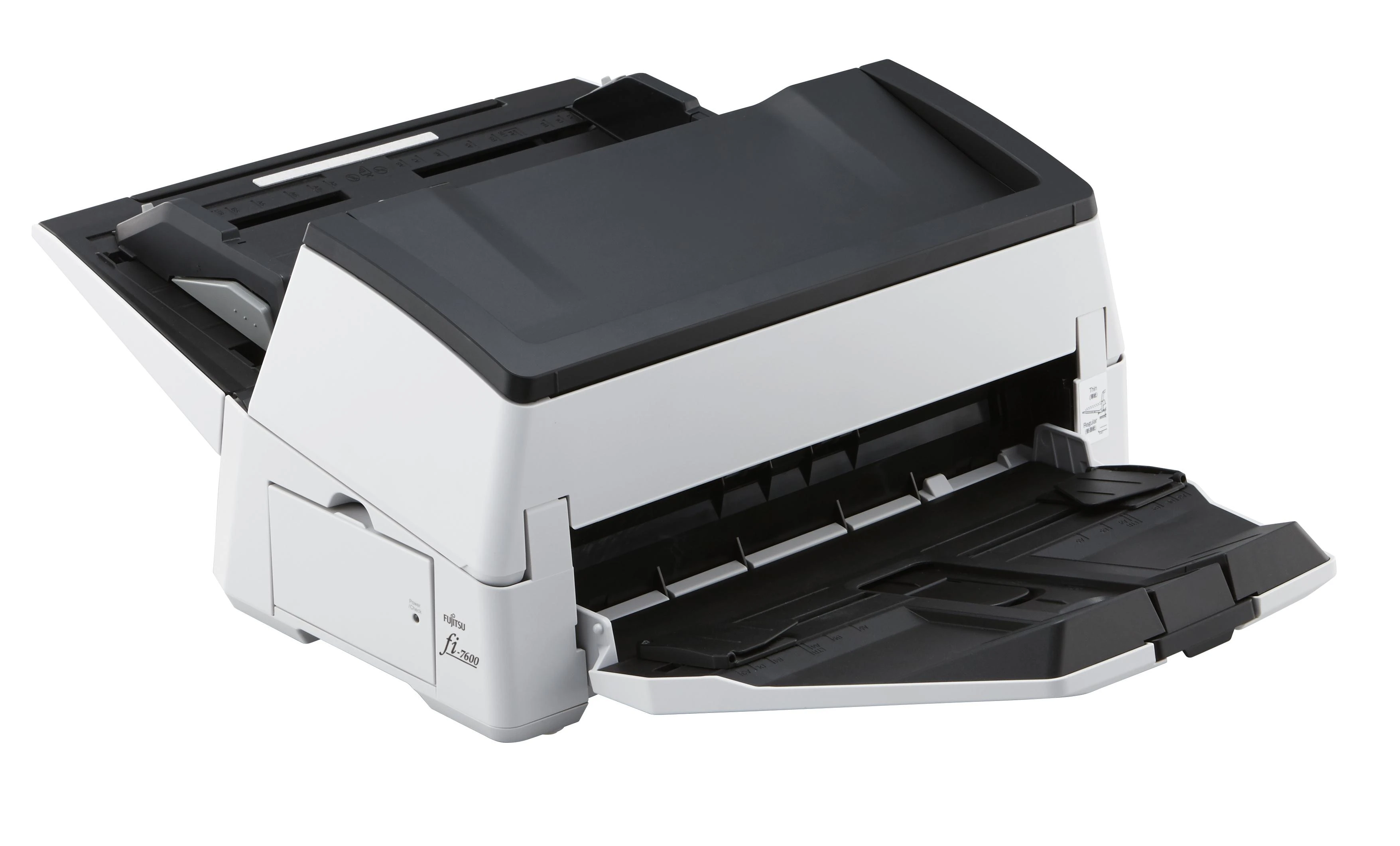 Fujitsu fi-7600 600 x 600 DPI ADF + mechaninio padavimo skeneris Juoda, Balta A3