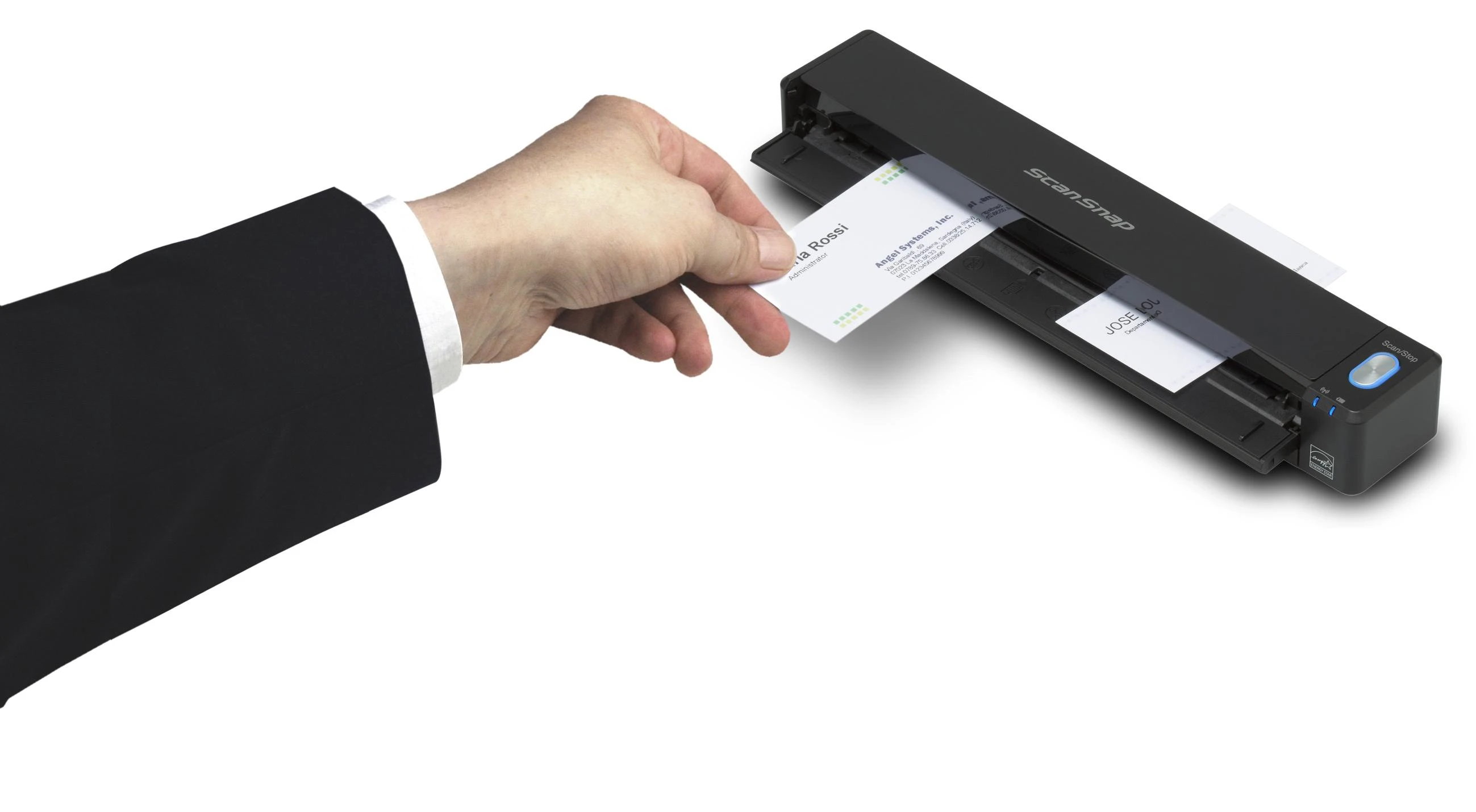 Fujitsu ScanSnap iX100 600 x 600 DPI CDF + lakštinio popieriaus skeneris Juoda A4