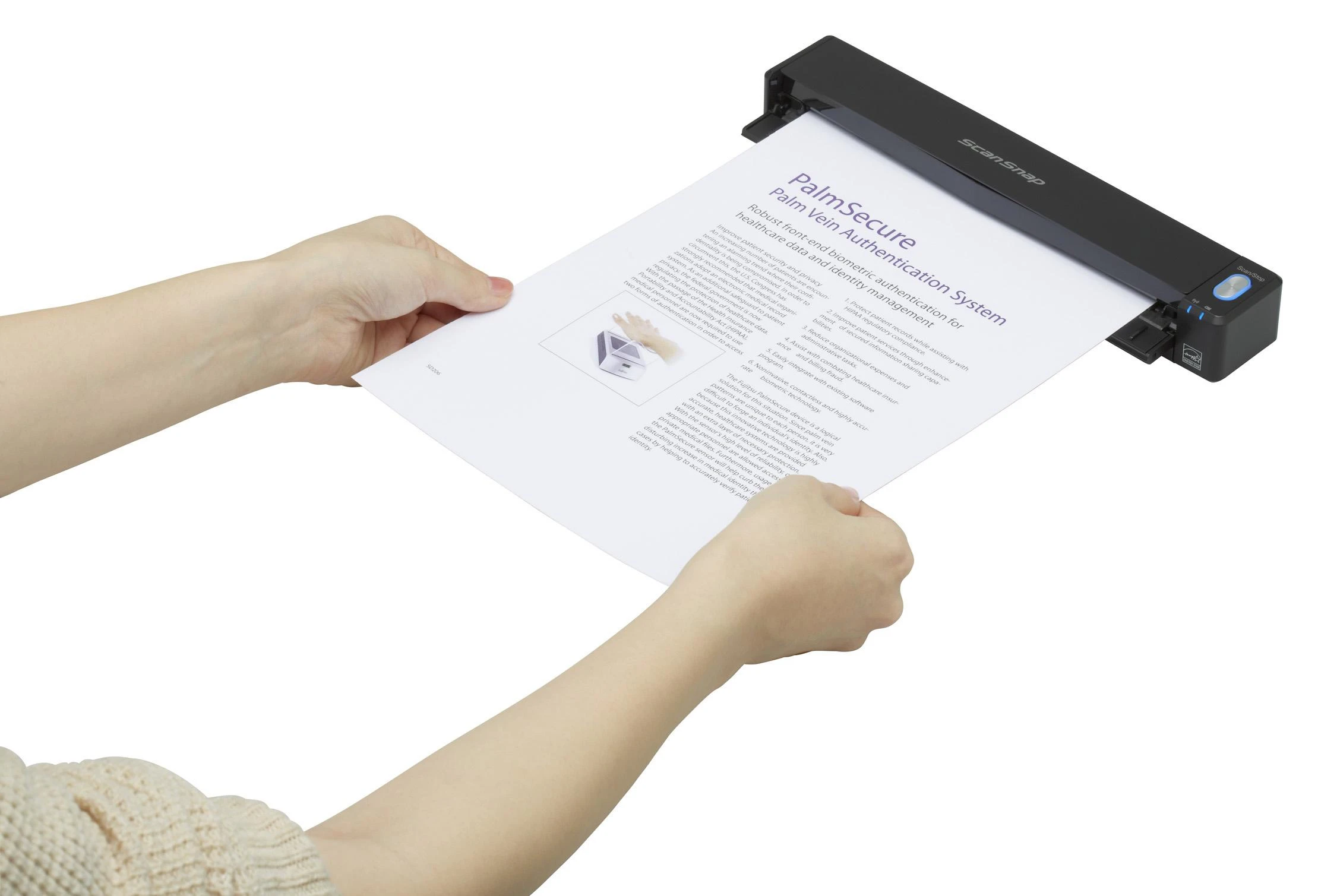 Fujitsu ScanSnap iX100 600 x 600 DPI CDF + lakštinio popieriaus skeneris Juoda A4