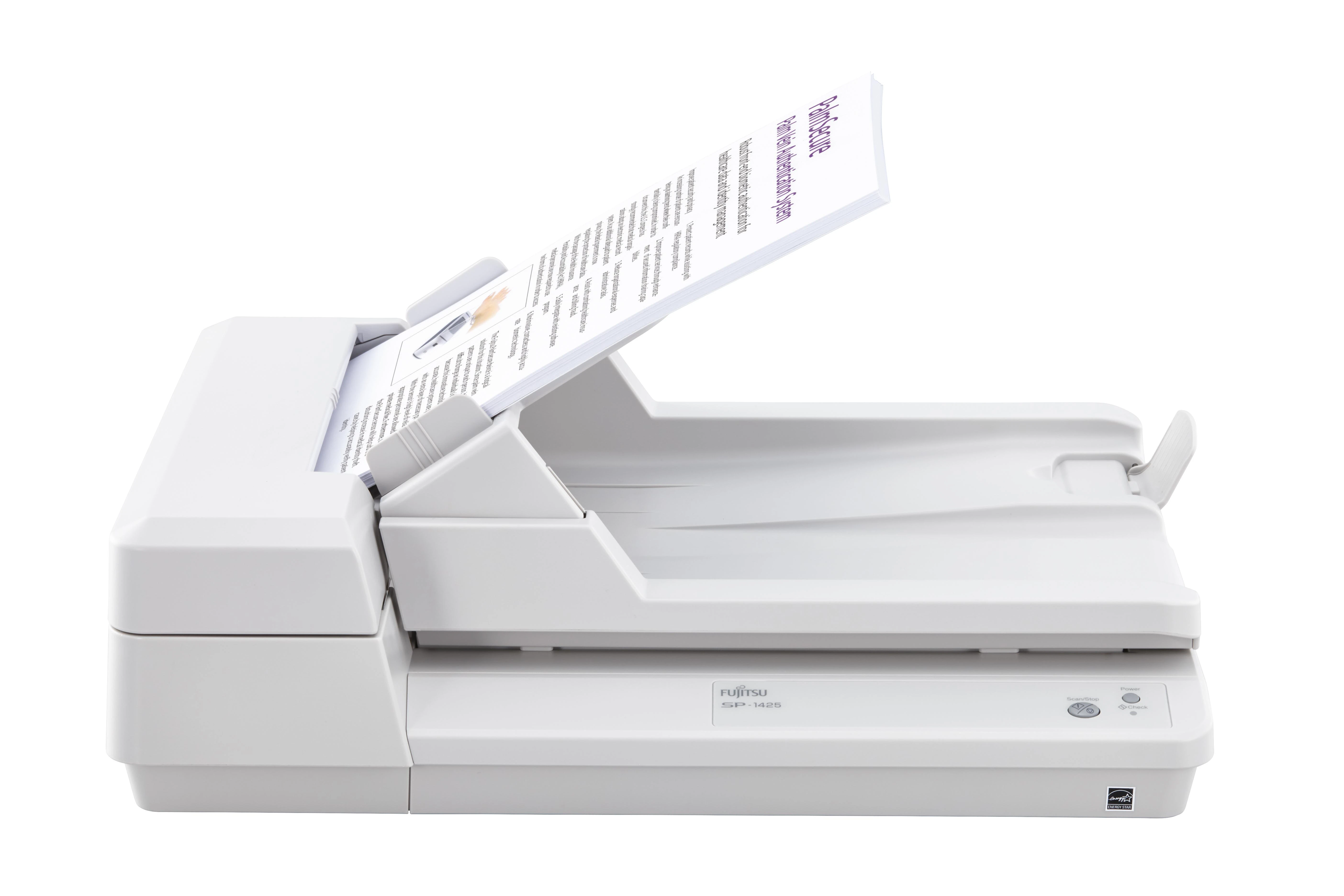 Fujitsu SP-1425 600 x 600 DPI Plokščias ir ADF skeneris Balta A4