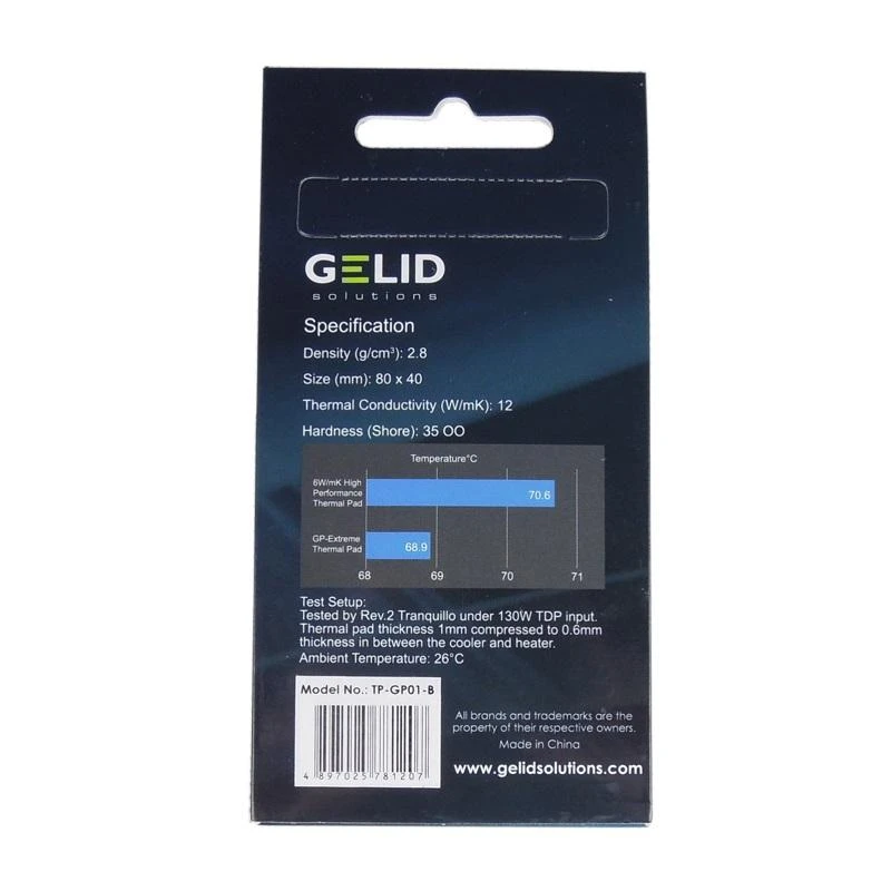 Gelid Solutions GP-Extreme termopasta 12 W/m·K