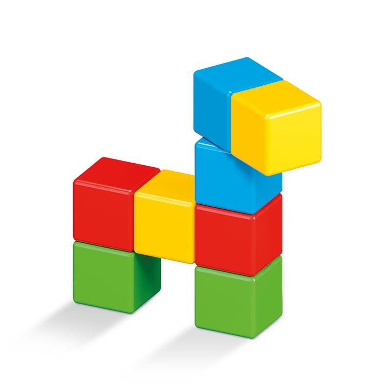 Trefl Geomag MagiCube Žalias Line neodimio magnetinis žaislas 8 vnt Multi spalvos