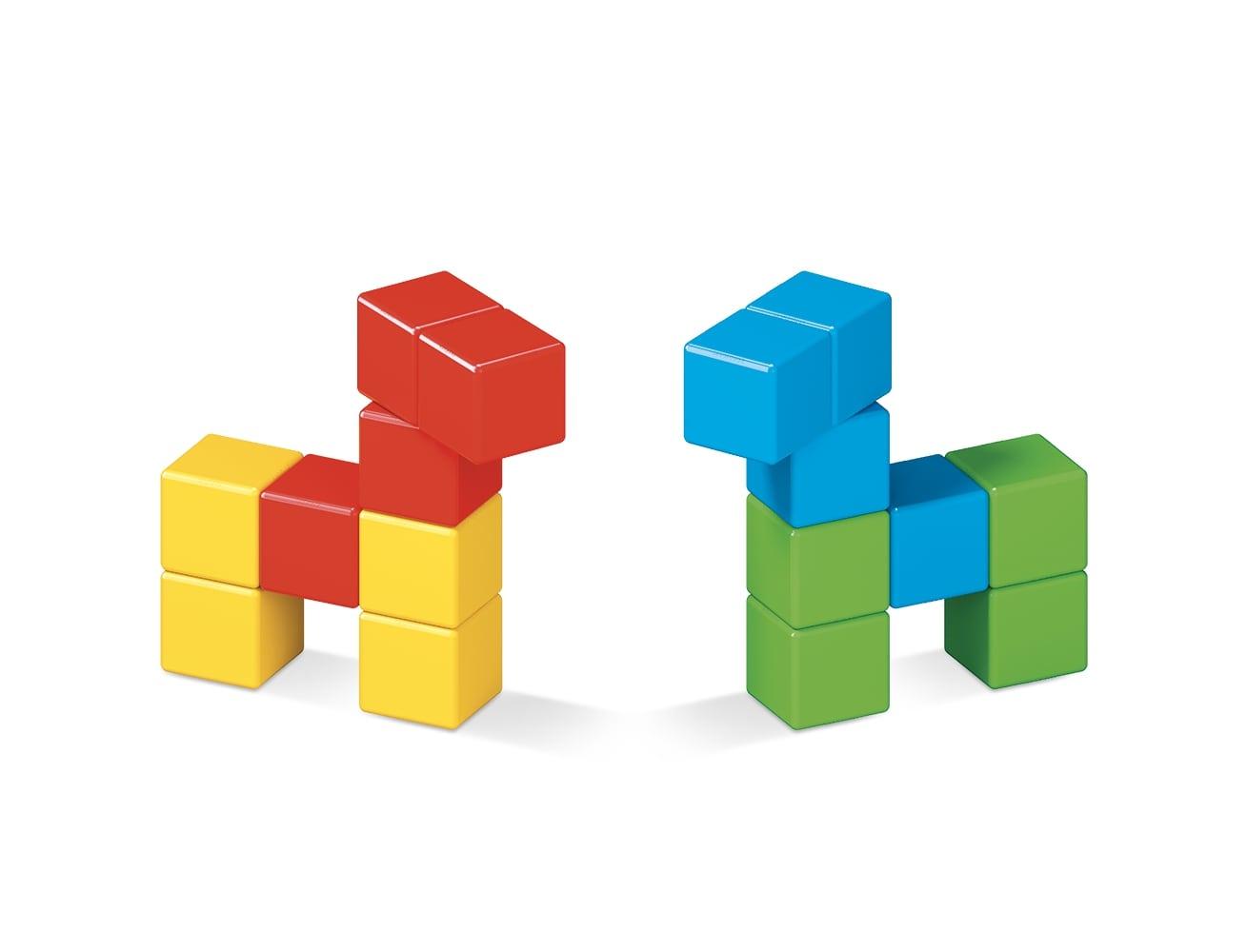 Geomag MagiCube Žalias Line neodimio magnetinis žaislas 16 vnt Multi spalvos