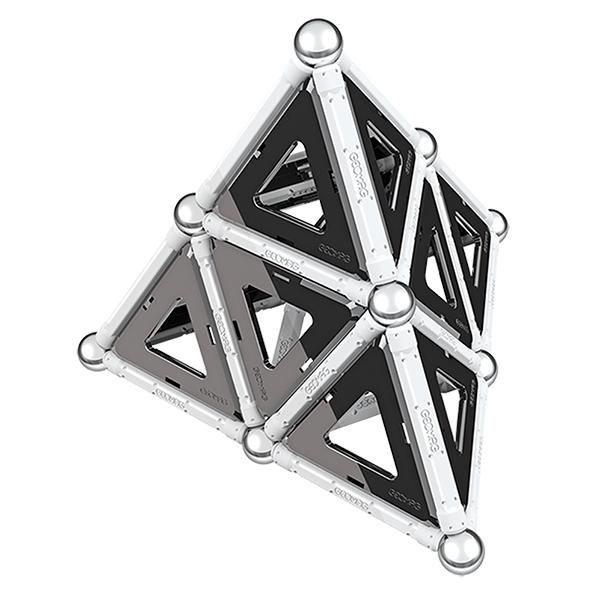 Geomag Panels Juodas&Baltas 68 pcs neodimio magnetinis žaislas 68 vnt Multi spalvos