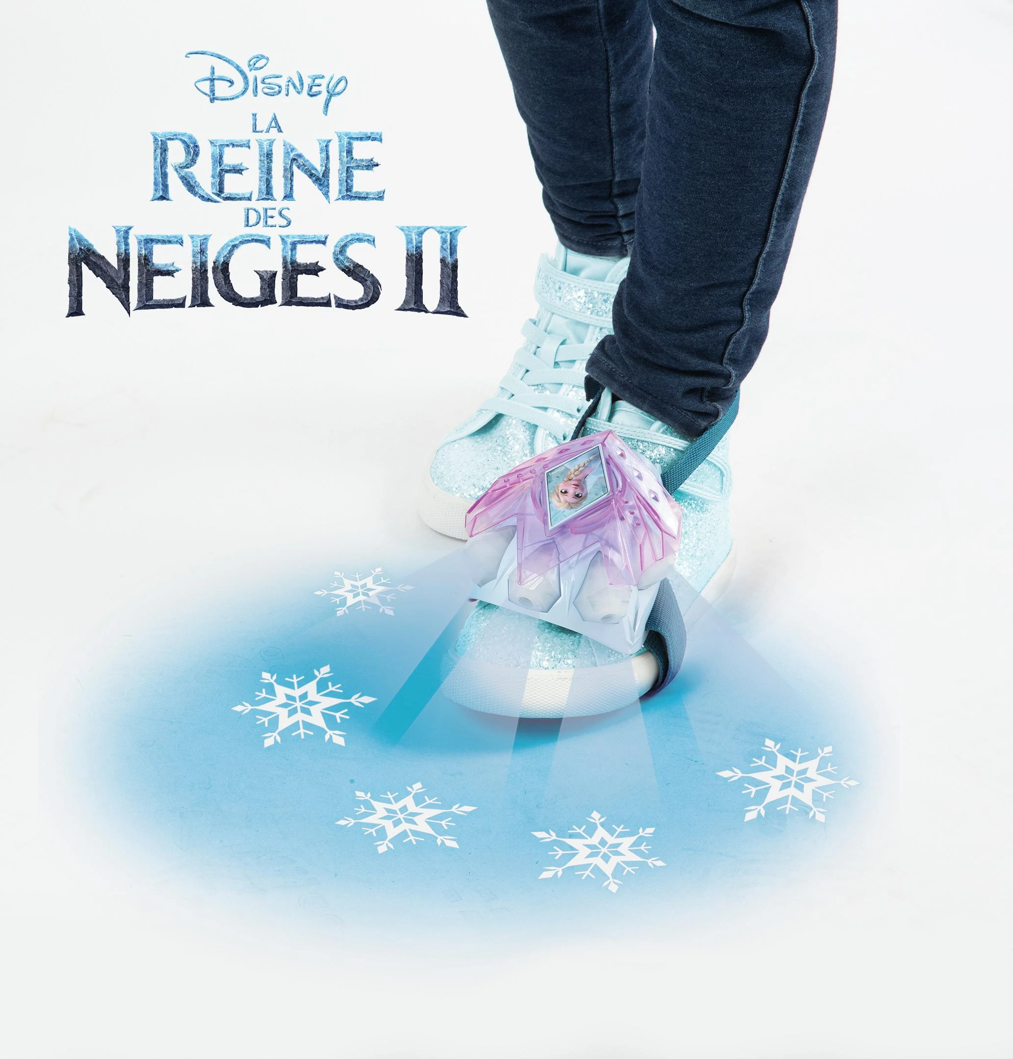 FROZEN Šviečiančios batų dekoracijos