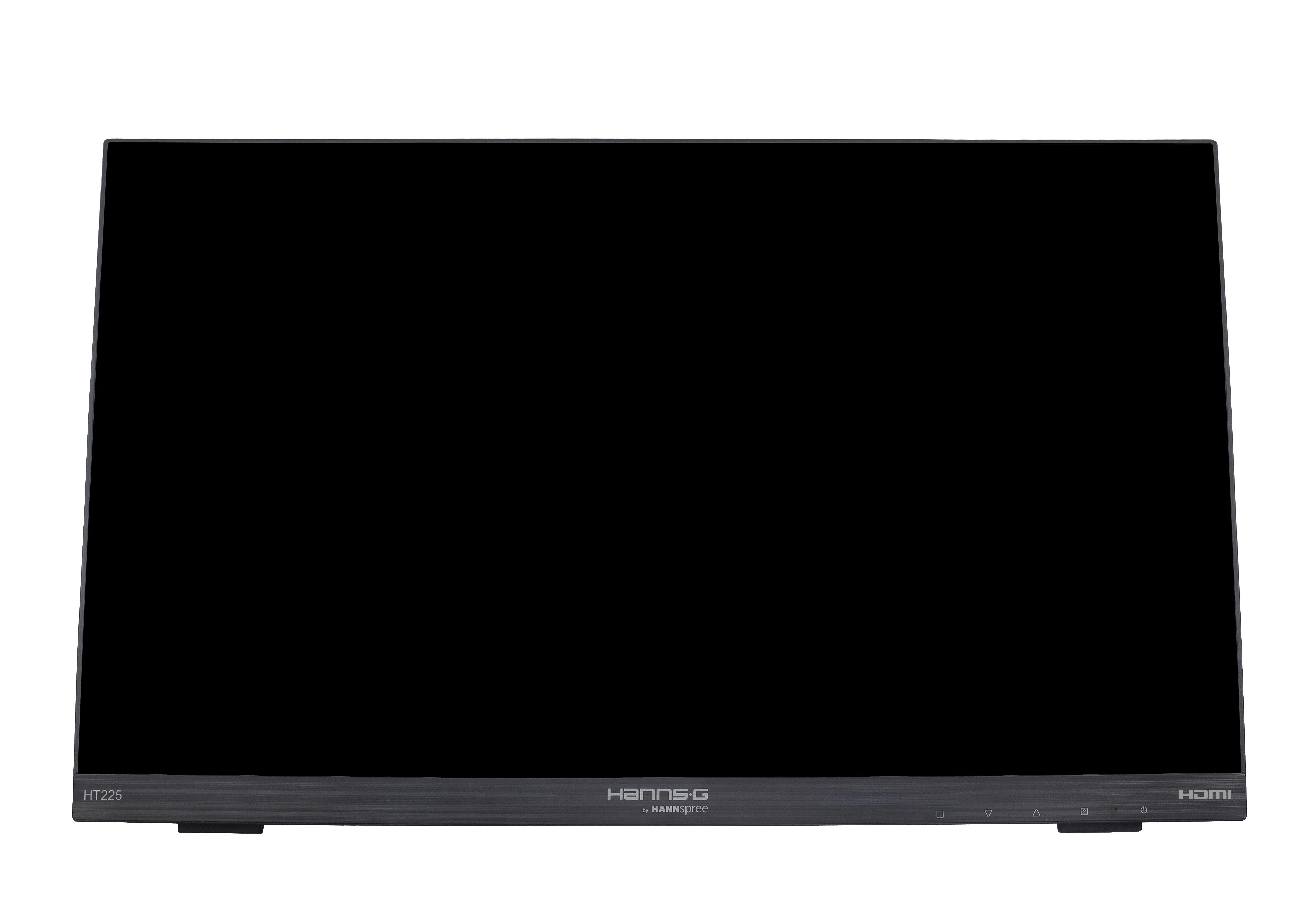 Monitorius Hannspree HT 225 HPB 54,6 cm (21.5") 1920 x 1080 pikseliai Juoda „Multi-touch“ Stalo paviršius