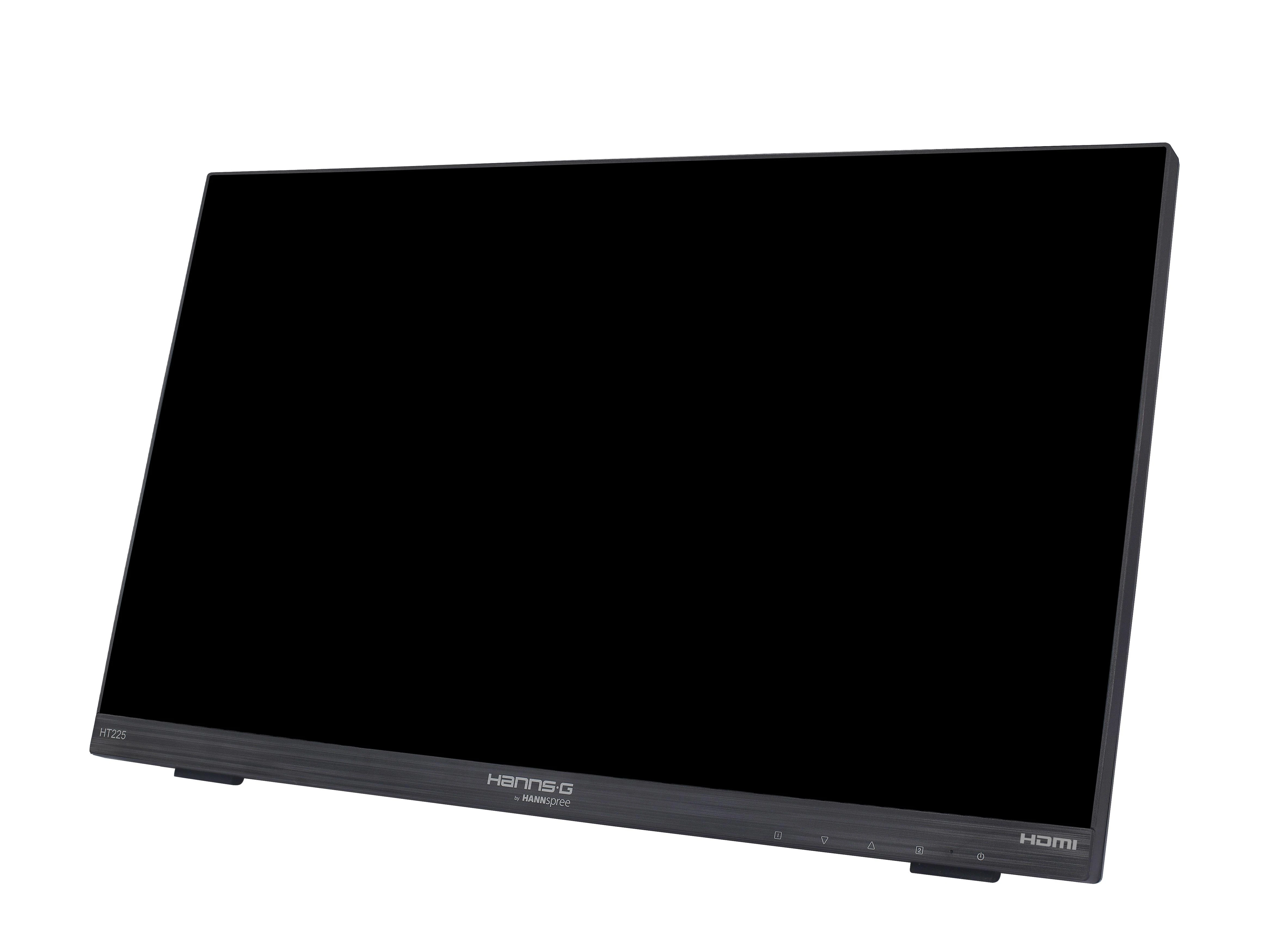 Monitorius Hannspree HT 225 HPB 54,6 cm (21.5") 1920 x 1080 pikseliai Juoda „Multi-touch“ Stalo paviršius