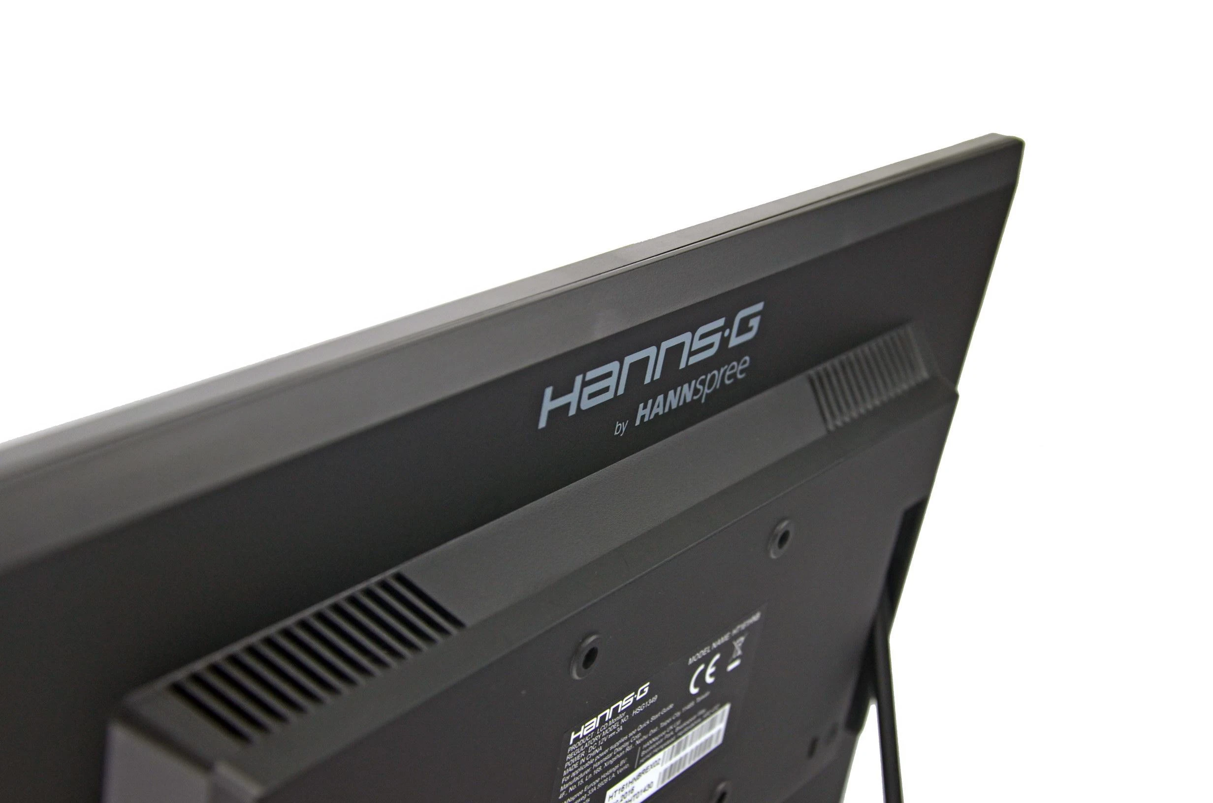 Monitorius Hannspree HT 161 HNB 39,6 cm (15.6") 1366 x 768 pikseliai Juoda „Multi-touch“ Stalo paviršius