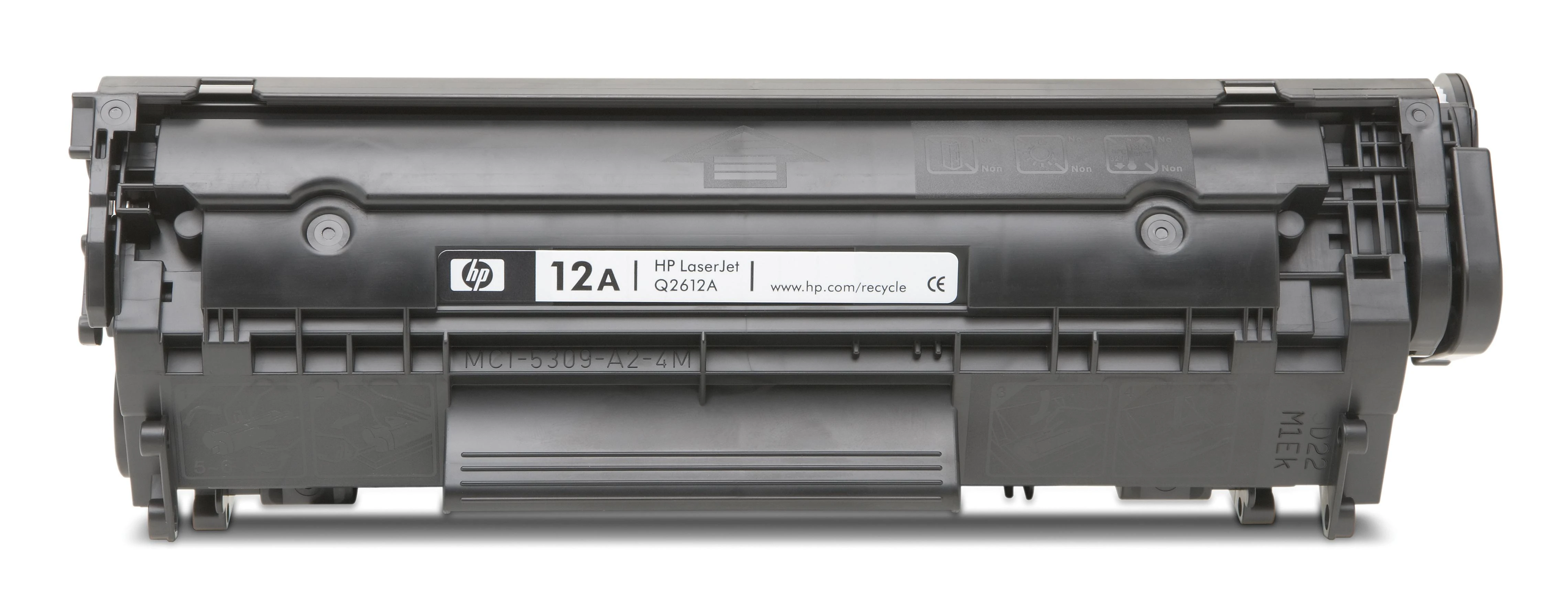 Hewlett Packard (HP) HP Q2612A cartridge, juodas