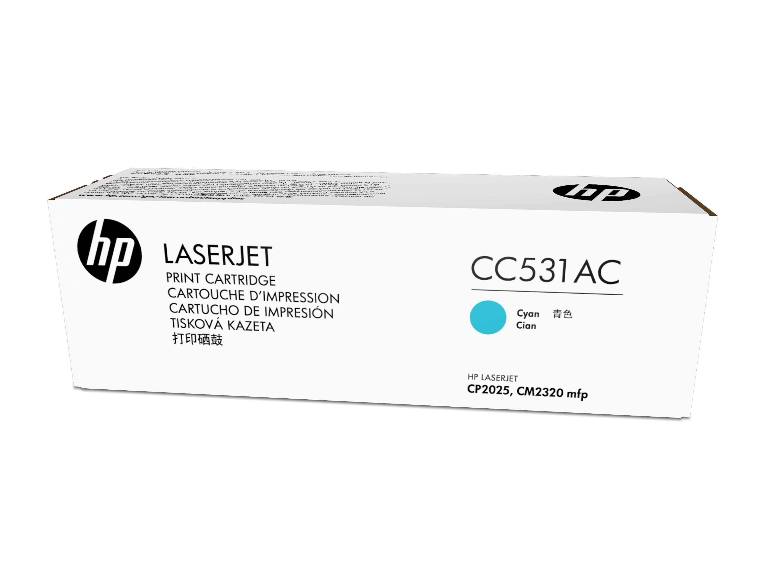 Hewlett Packard (HP) HP 304A kasetė, žydra