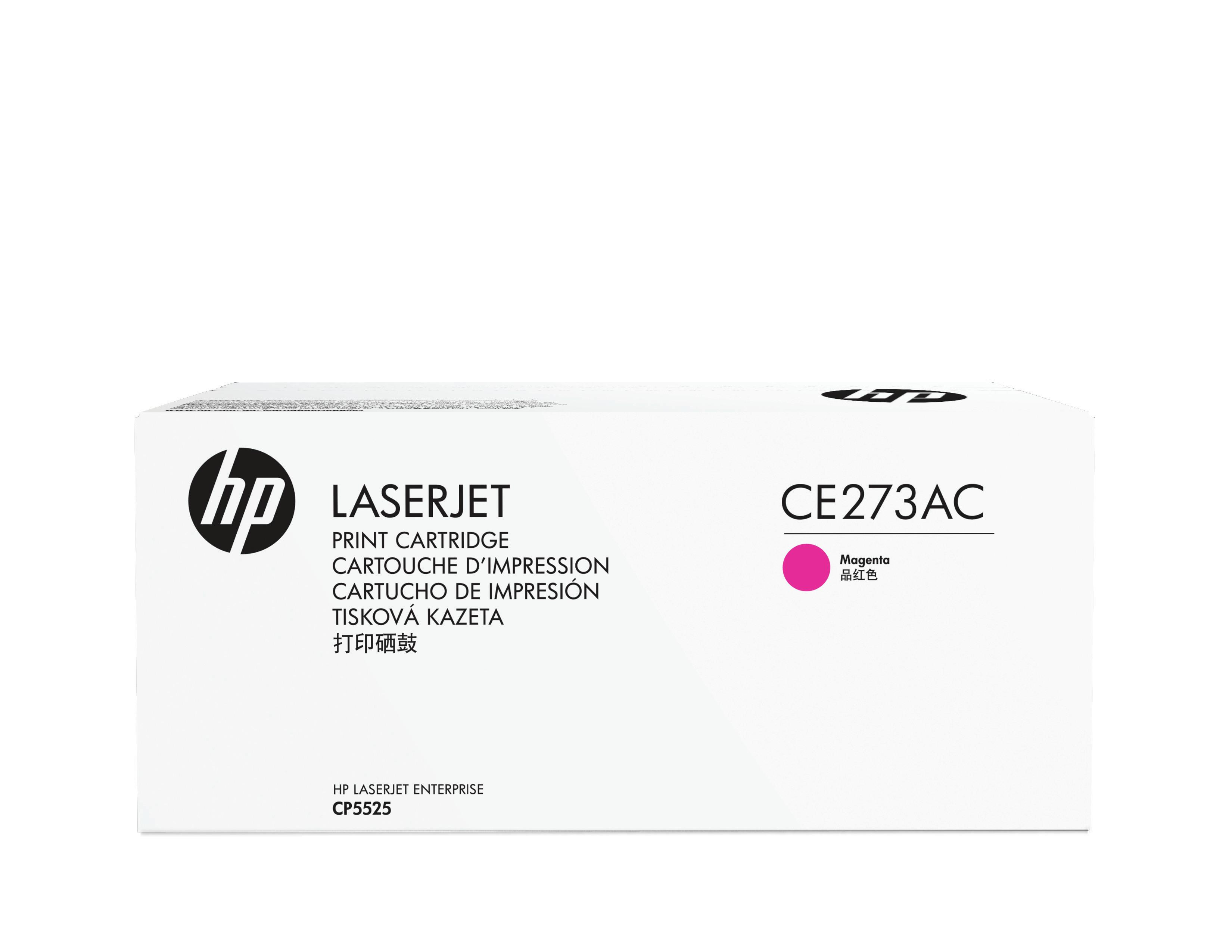 Hewlett Packard (HP) HP 650A kasetė, rausvai raudona