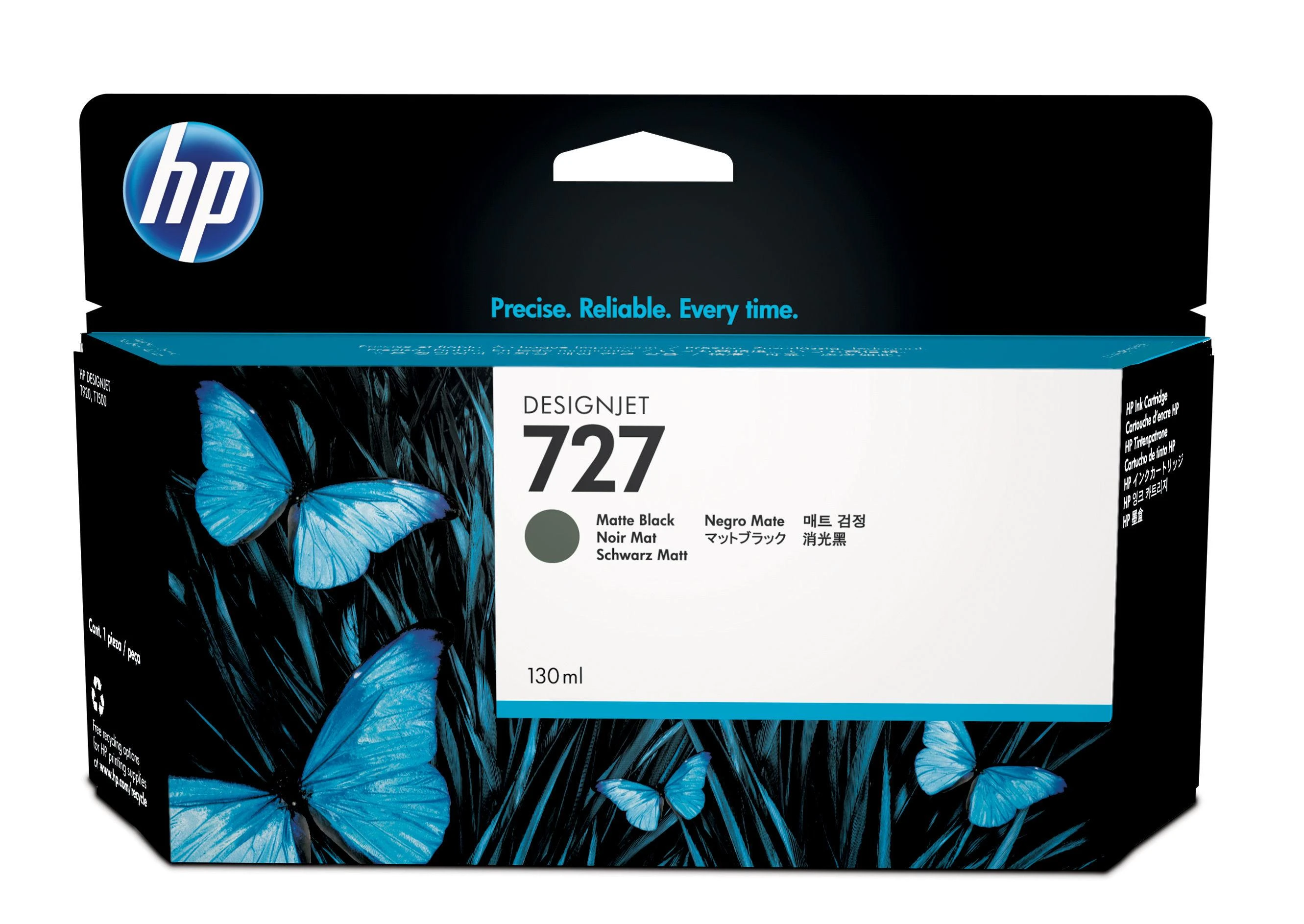 Hewlett Packard (HP) HP 727 rašalo kasetė Juodas 130ml T920 T1500
