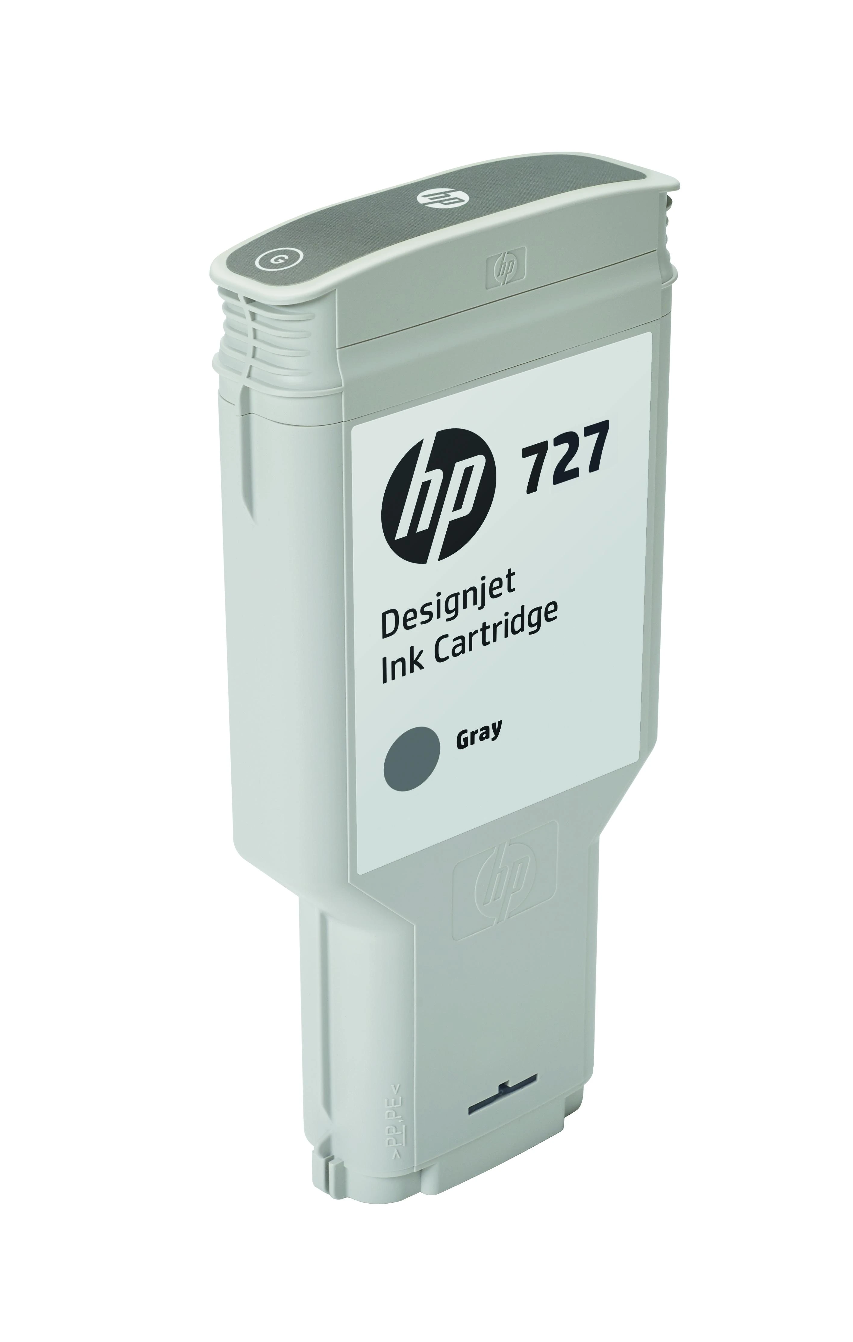 Hewlett Packard (HP) HP 727 (F9J80A) Rašalinė kasetė, Pilka