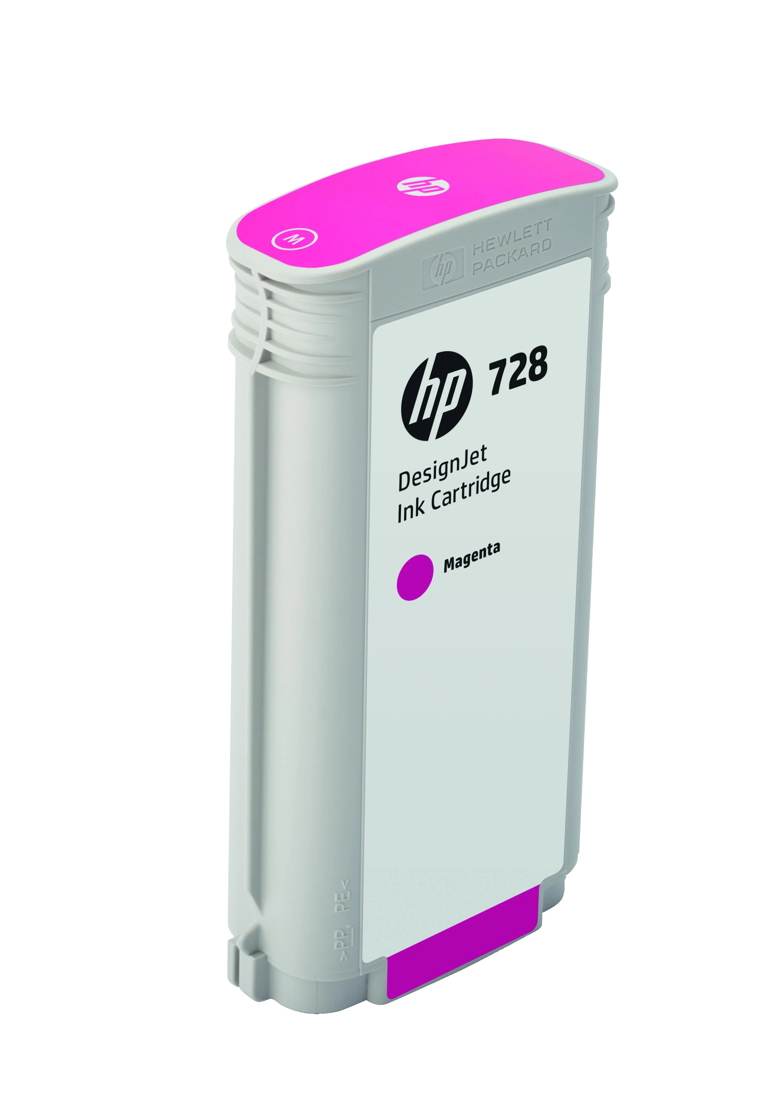 Hewlett Packard (HP) HP 728 130 ml purpurinė rašalo kasetė