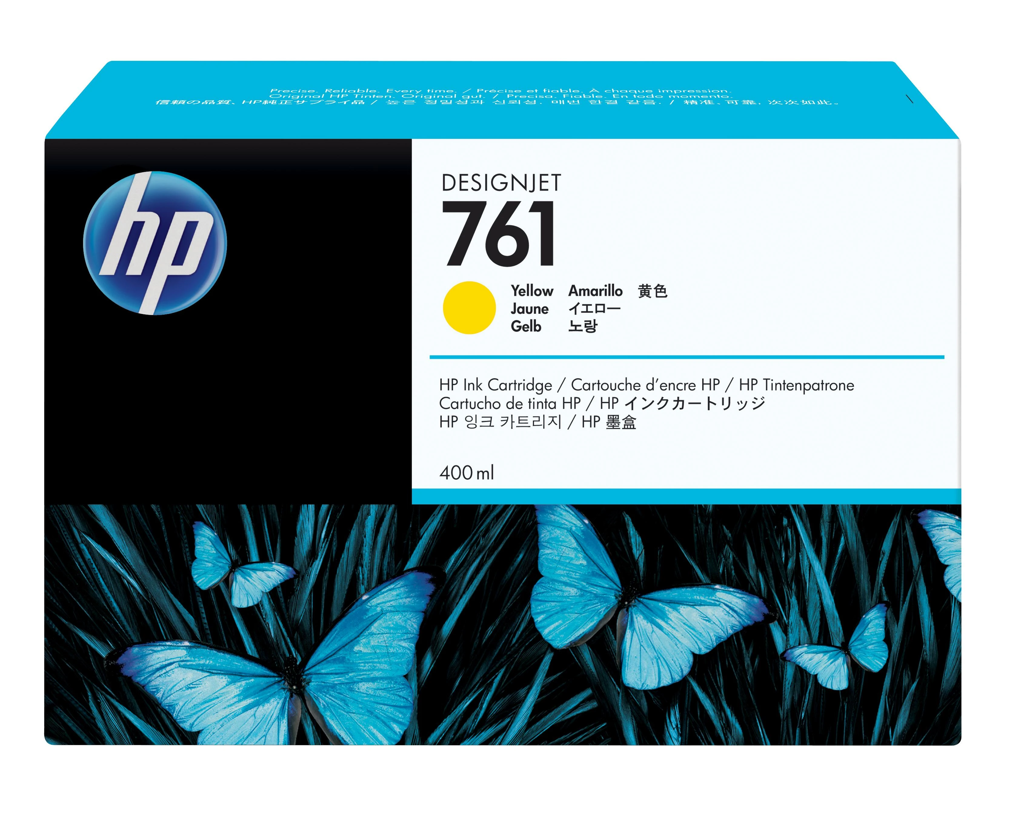 Hewlett Packard (HP) HP no.761 400 ml Geltona Designjet Ink Cartridge