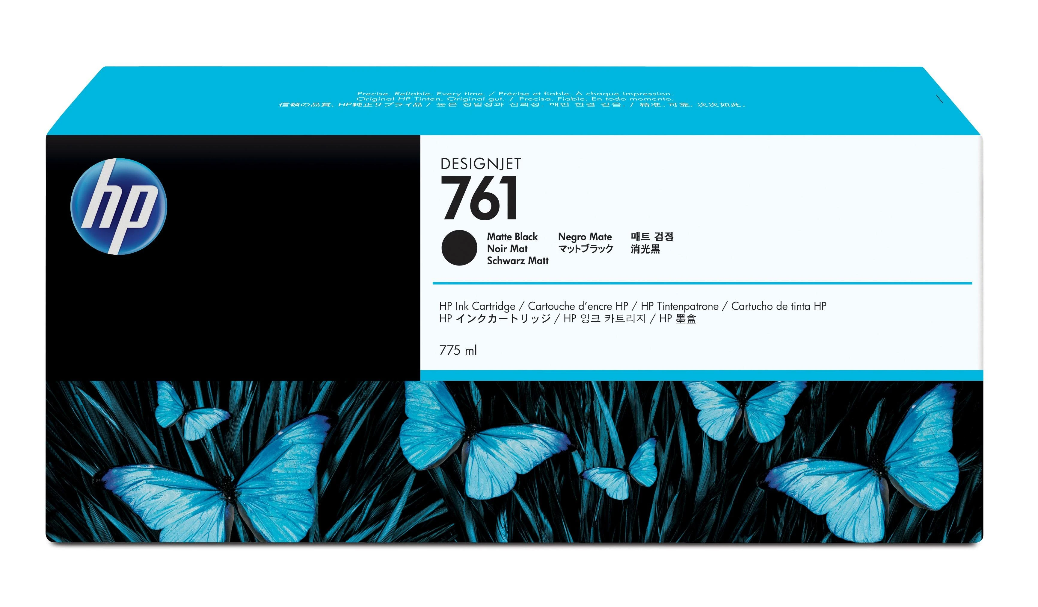 Hewlett Packard (HP) HP 761 ink matte juodas 775ml Designjet T7100
