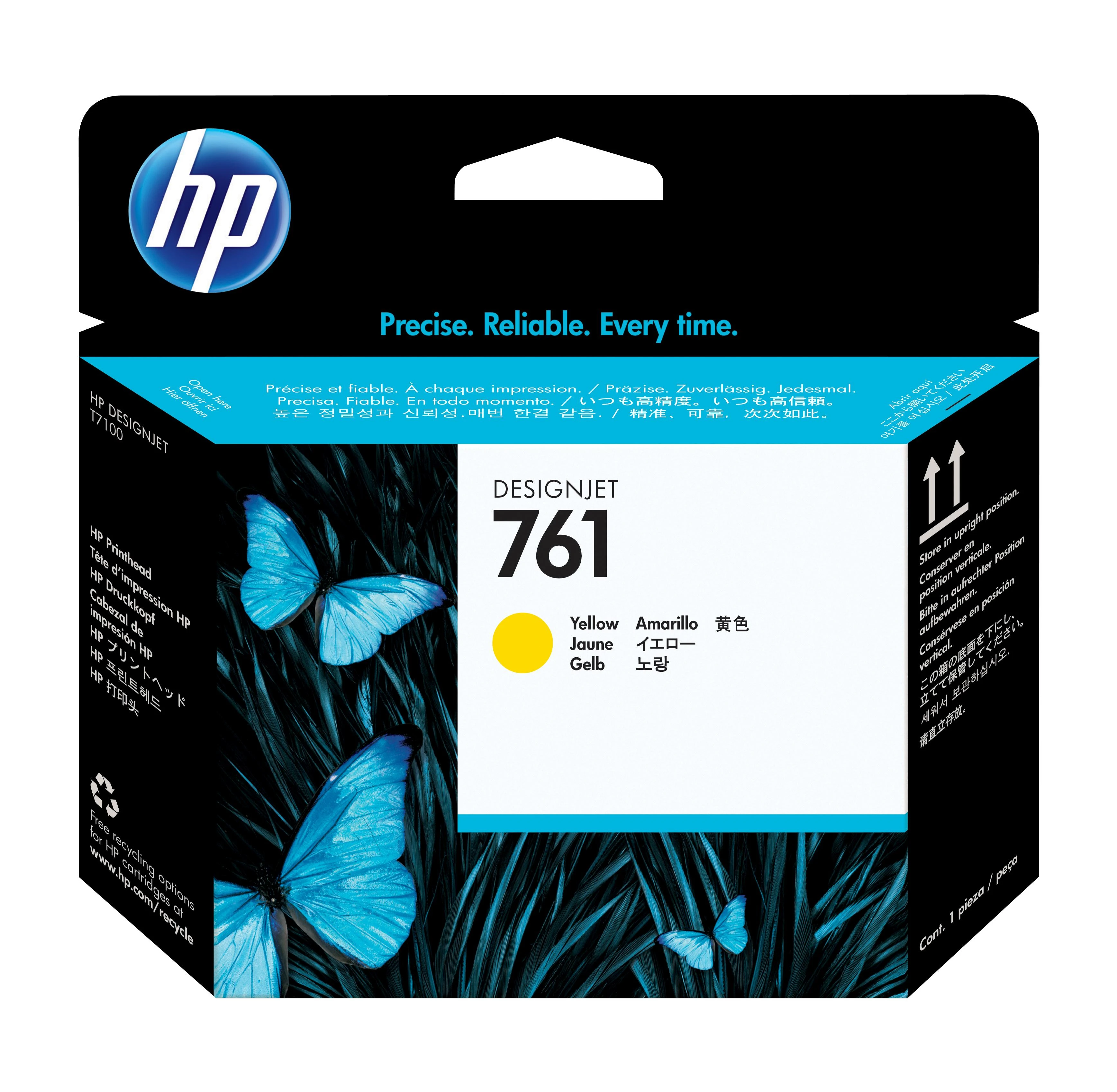 Hewlett Packard (HP) HP no.761 Geltona printhead