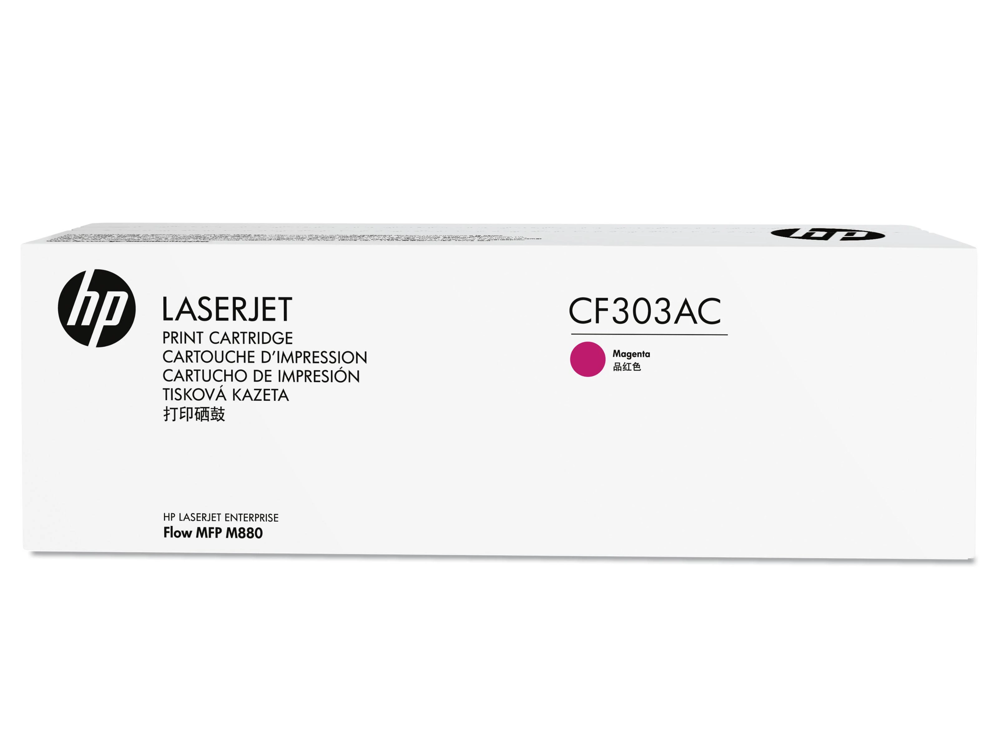 Hewlett Packard (HP) HP 827A Magenta Contract LaserJet Toneris Cartridge Originalus Rausvai raudona 1 vnt