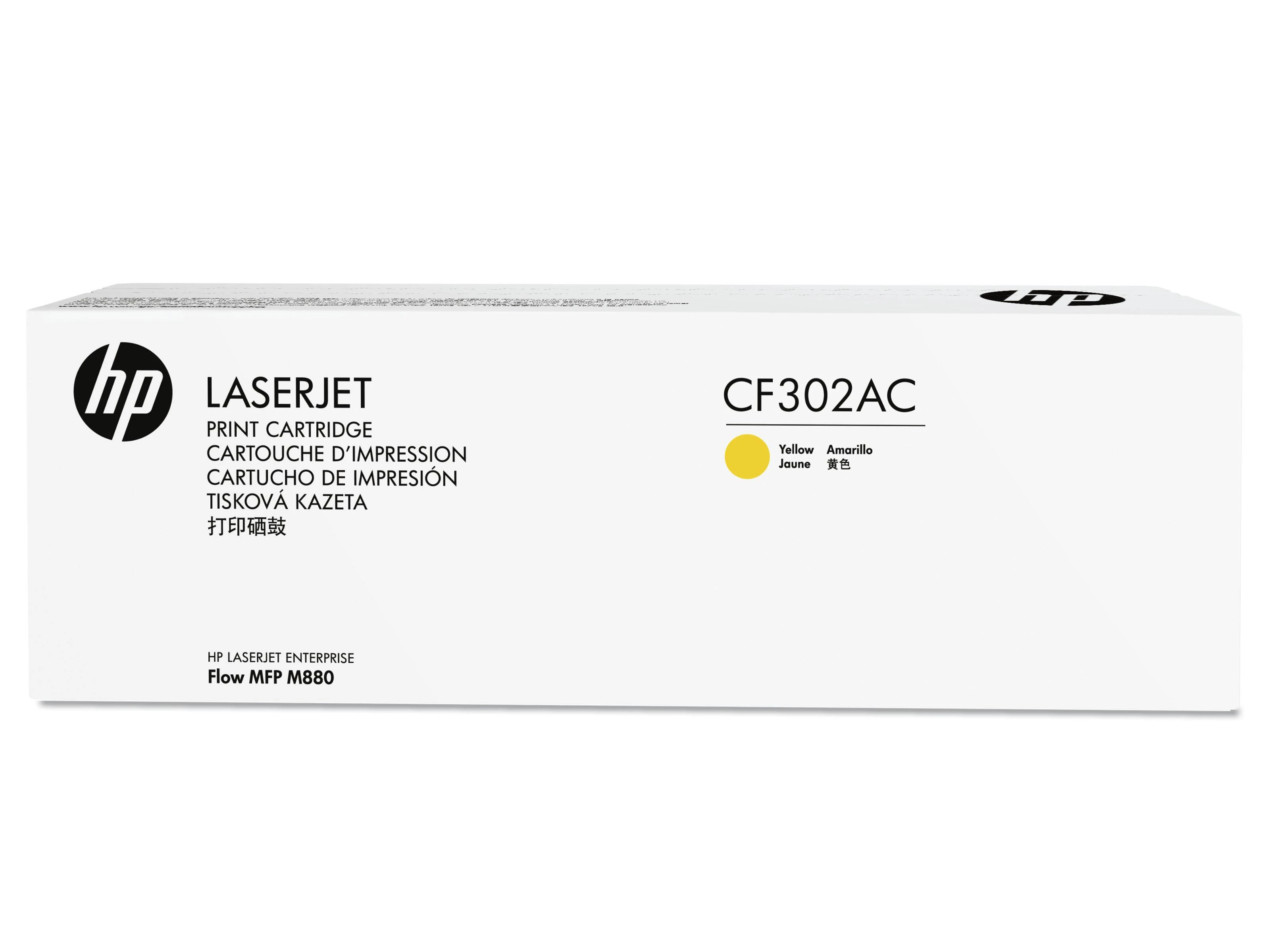 Hewlett Packard (HP) HP 827A Geltona Contract LaserJet Toneris Cartridge Originalus Geltona 1 vnt