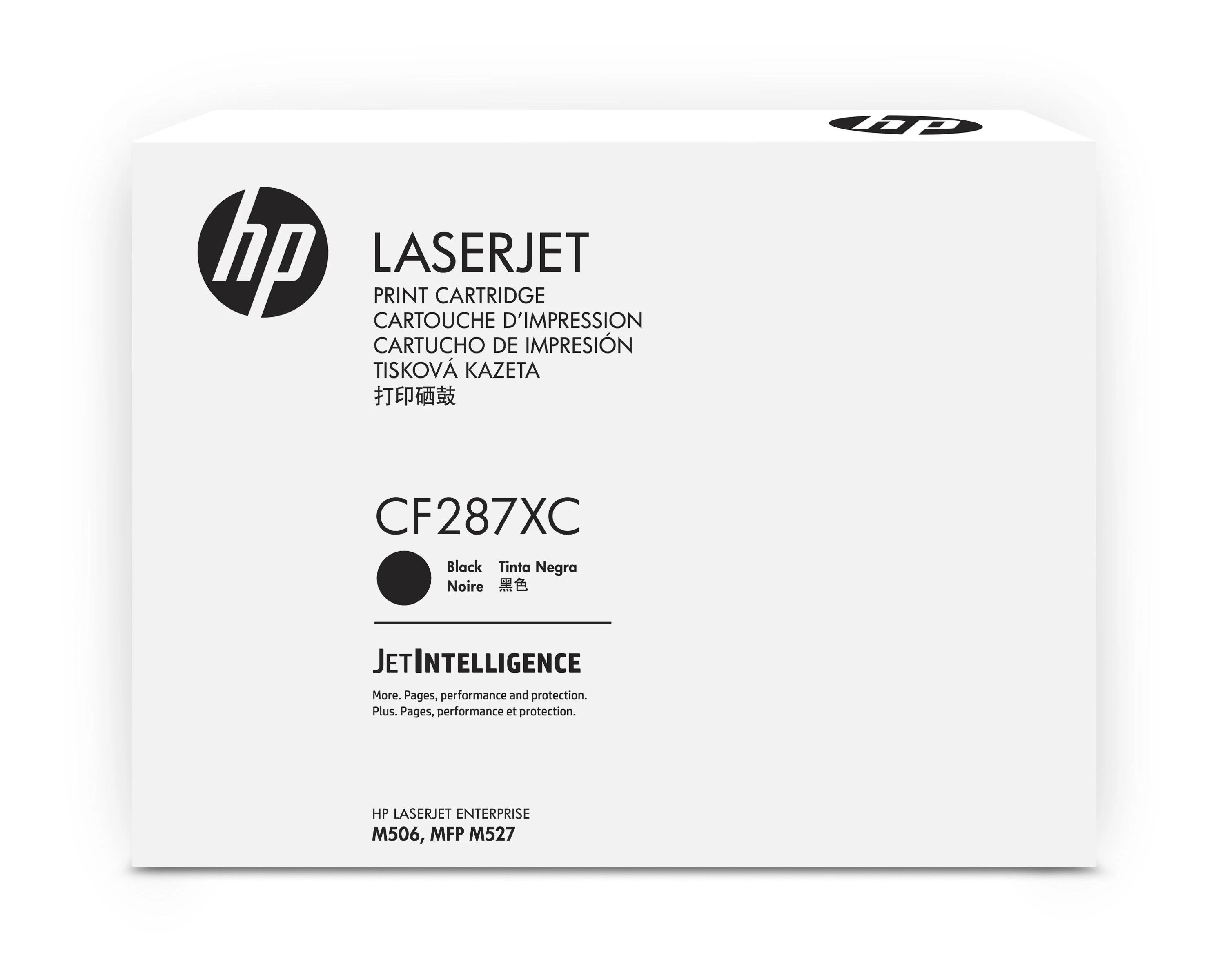 Hewlett Packard (HP) HP CF287X tonerio kasetė, didelės talpos, juoda
