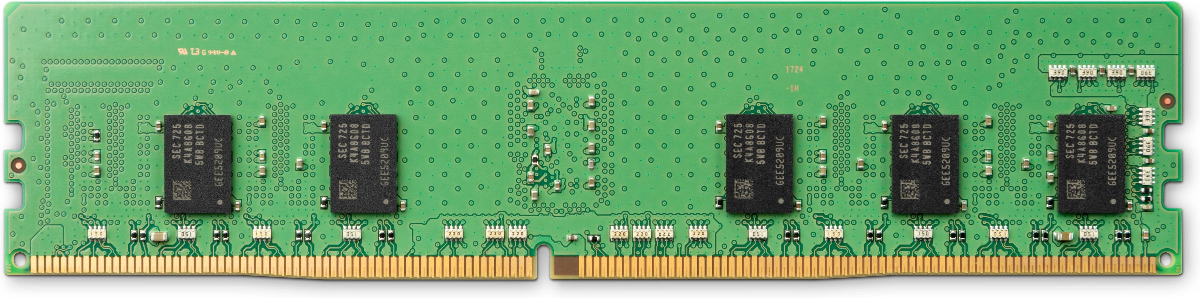 HP DDR4 RAM atminties modulis iš arti