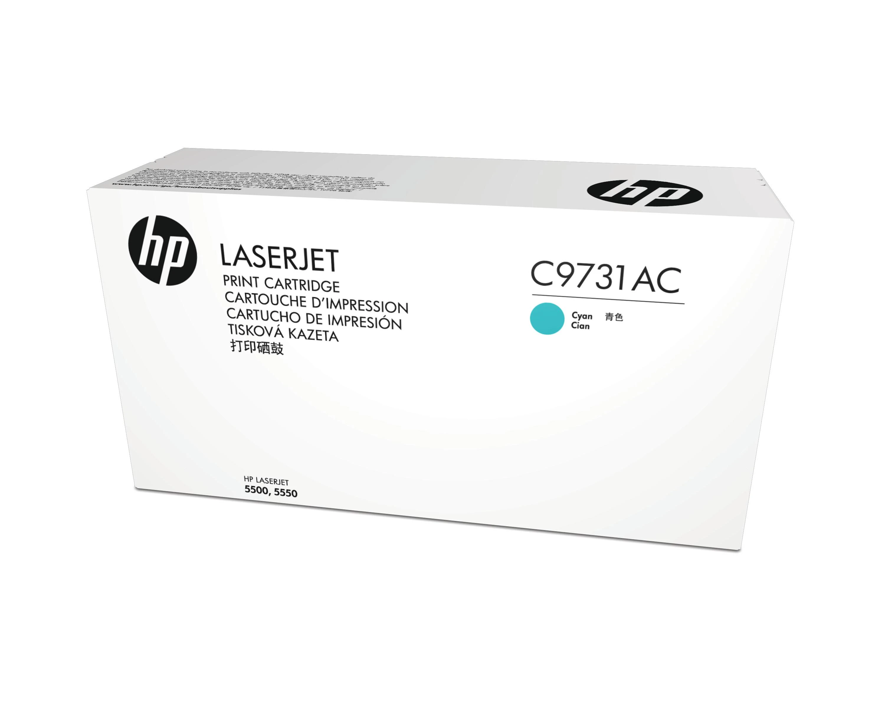 Hewlett Packard (HP) HP C9731A kasetė, žydra